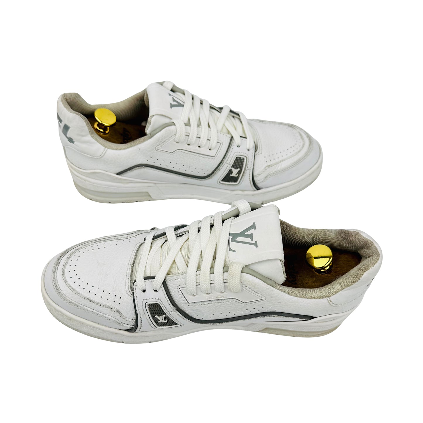Louis Vuitton Trainer White Sneaker (Size 42.5) - VL 0221