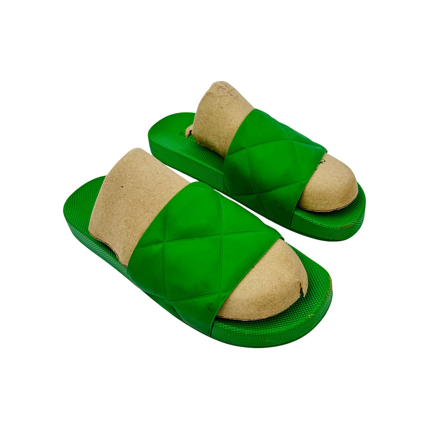 Bottega Veneta Green Slider Slippers (Size 42/42.5)