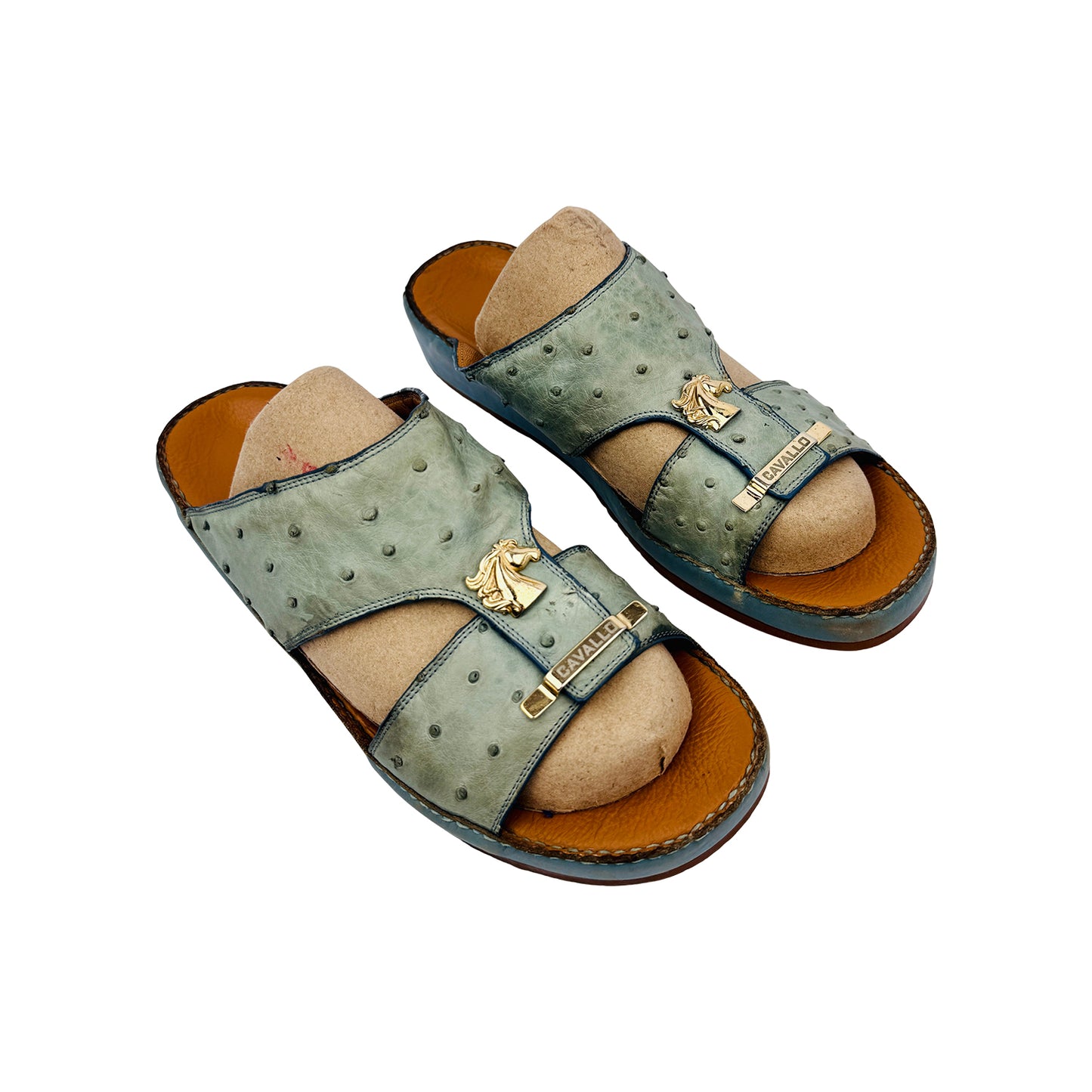 Cavallo Collection Men's Arabic Sandal Slides (Size 43/43.5)