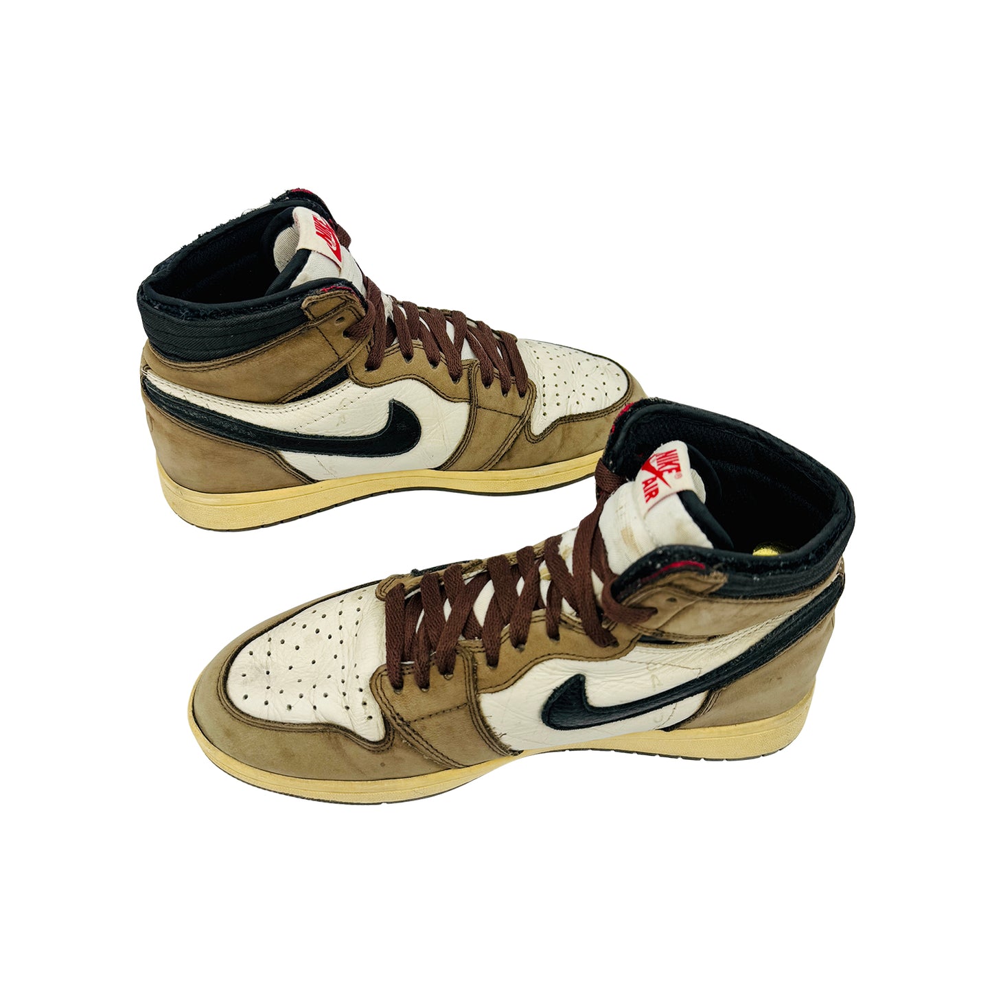 Nike Travis Scott x Air Jordan 1 Retro High OG Sneakers (Size 40/40.5) - CD4487-100