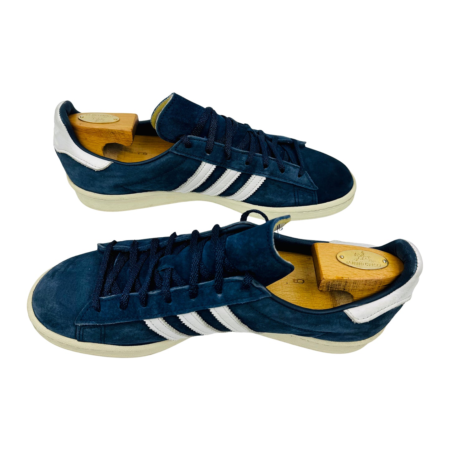 Adidas Campus 80s 'Navy' Sneakers (Size 44.5) - FZ6153