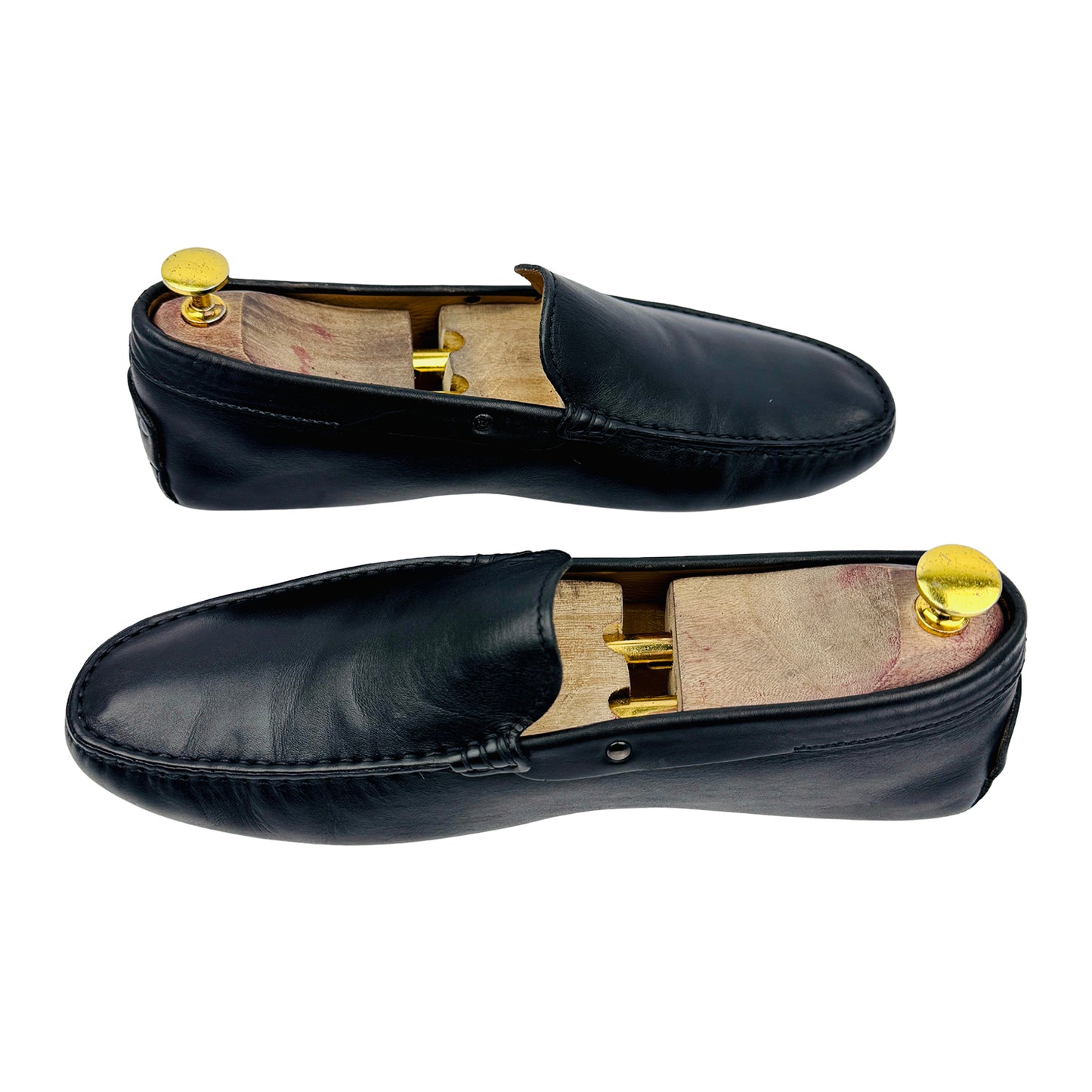 Tods Men's Leather Black Loafers (Size 42.5)