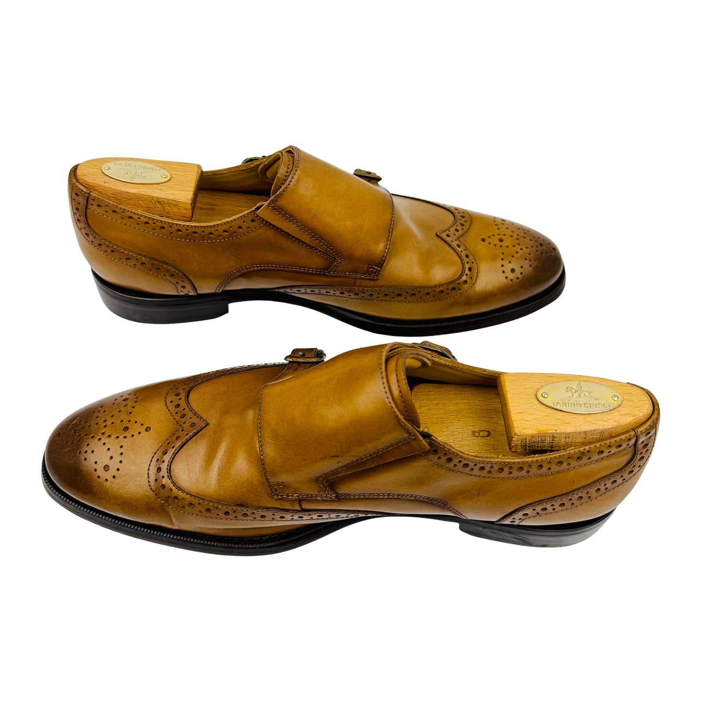 Aldo Men's Ozzano Brown Leather Dress Shoes (Size 42/42.5)