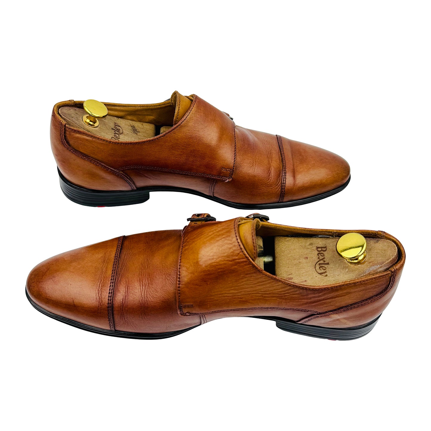 LLOYD Men's Mailand 'Cognac Brown' Oxfords (Size 42.5/43)