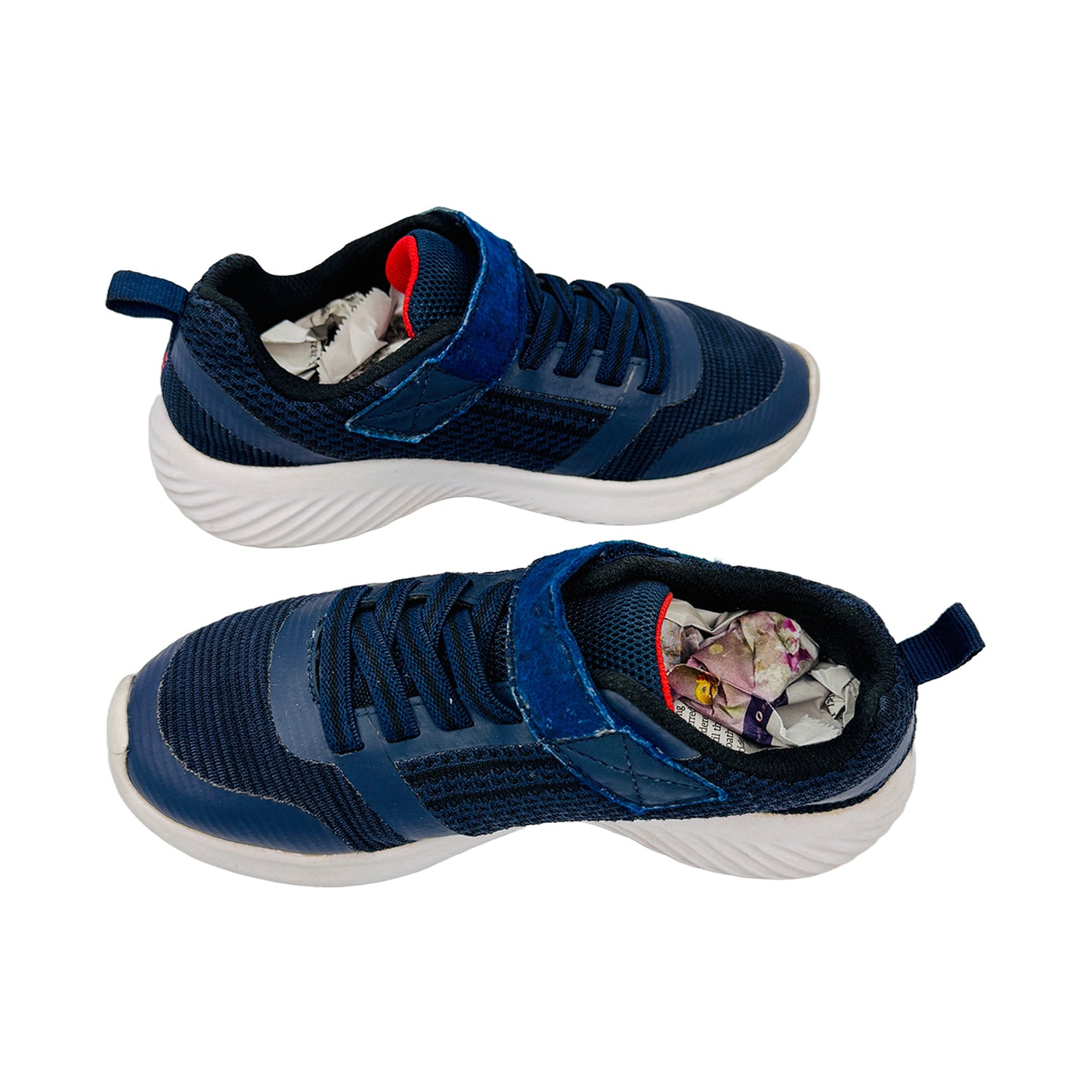 Cross image of Skechers Kid's Bounder Zallow Shoes (Size 31) 98302L NVBK