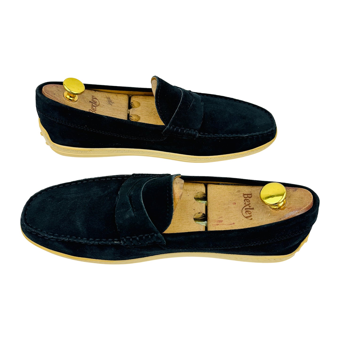 Tod's Men's Navy Suede Italian Loafer (Size 42)