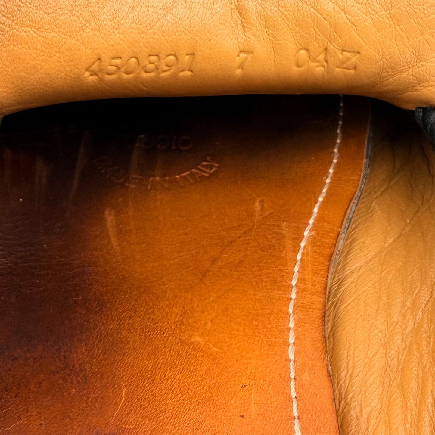 Gucci Men's GG Marmont Web Leather Loafer (Size 42)