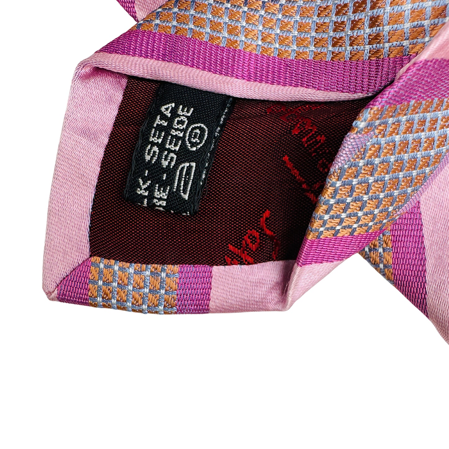 Salvatore Ferragamo Light Pink 'Diagonal Stripes' Tie (Size Regular)