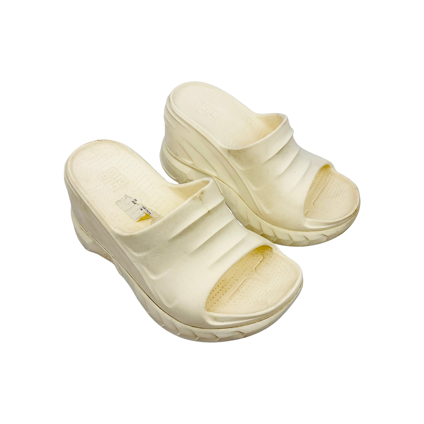 Givenchy Women's Marshmallow Wedge Sandal Slides (Size 38)
