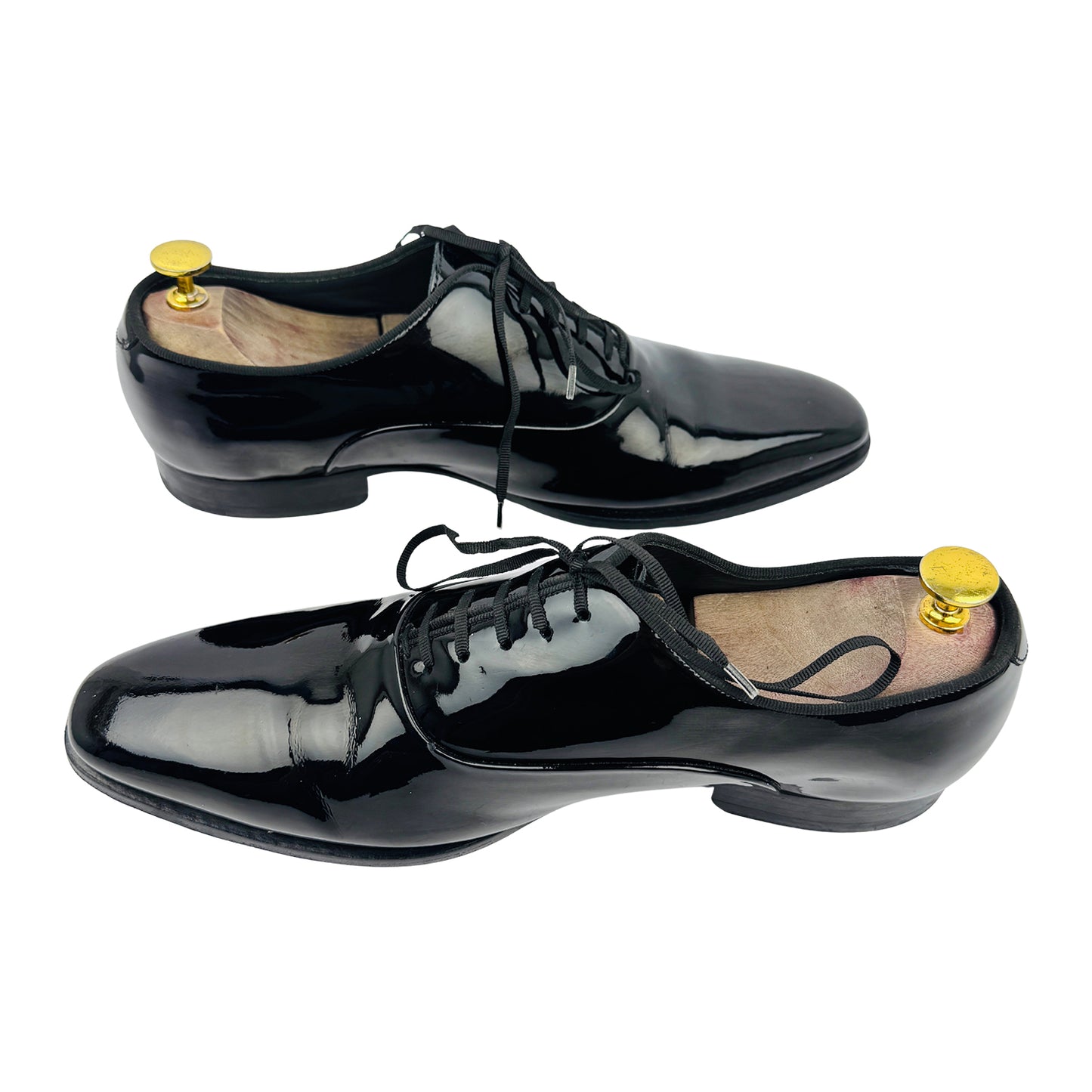 Suitsupply Black Patent Leather Tuxedo Shoes (Size 42)