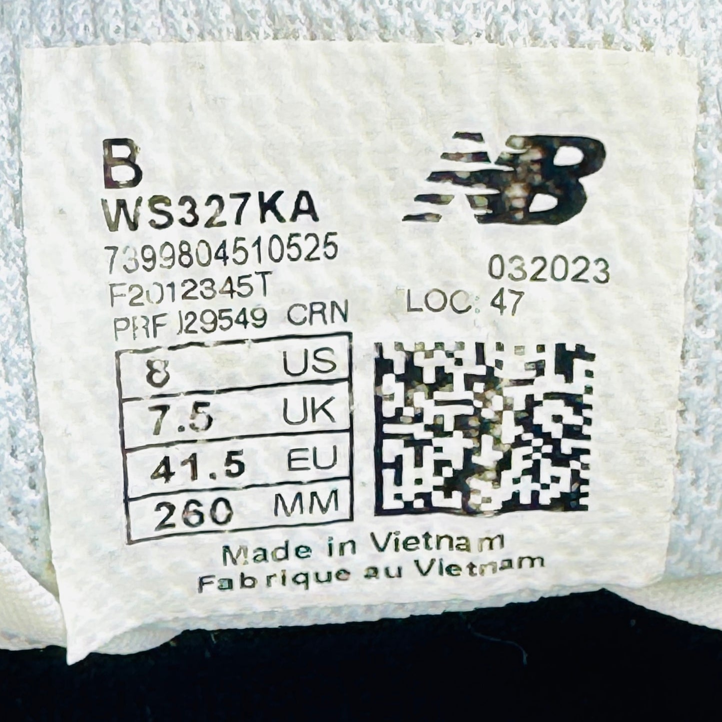 New Balance 327 Blue Sneakers (Size 41.5) - WS327KA