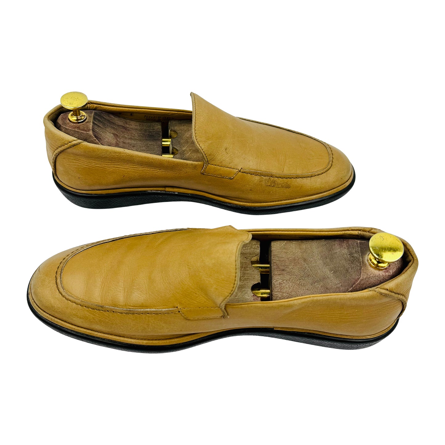 Bally Men's Rapsody Tan Leather Loafer (Size 42)