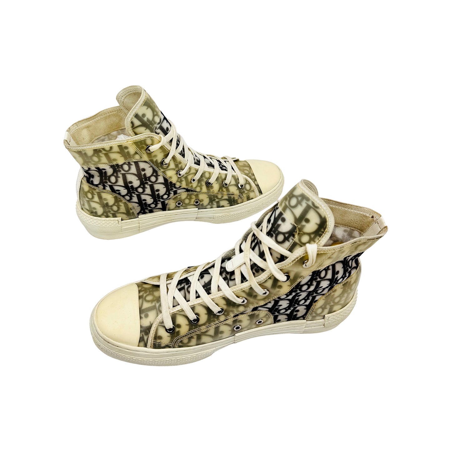 Dior B23 High-Top Oblique Sneakers (Size 44) - 3SH118YJP_H069