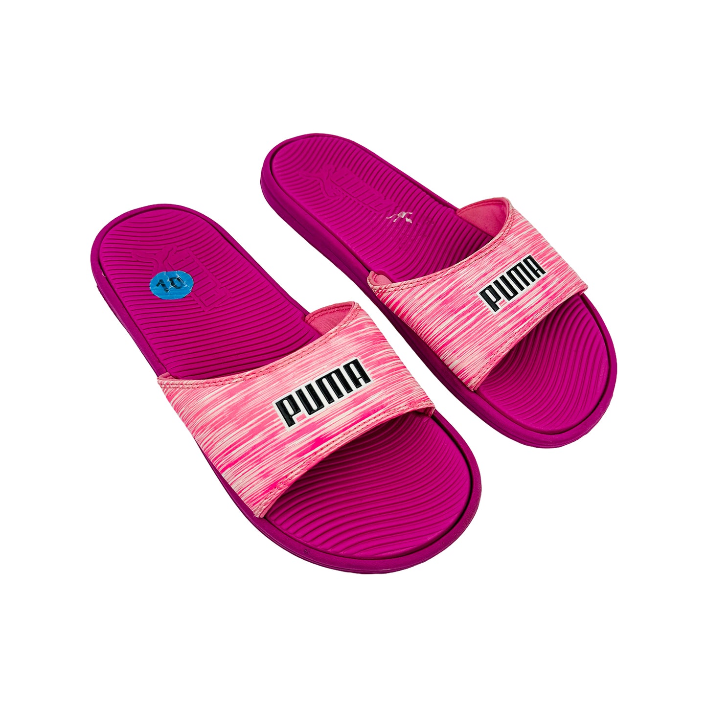 Right Side image of Puma Men's Purple Fashion Slides (Size 44/45)