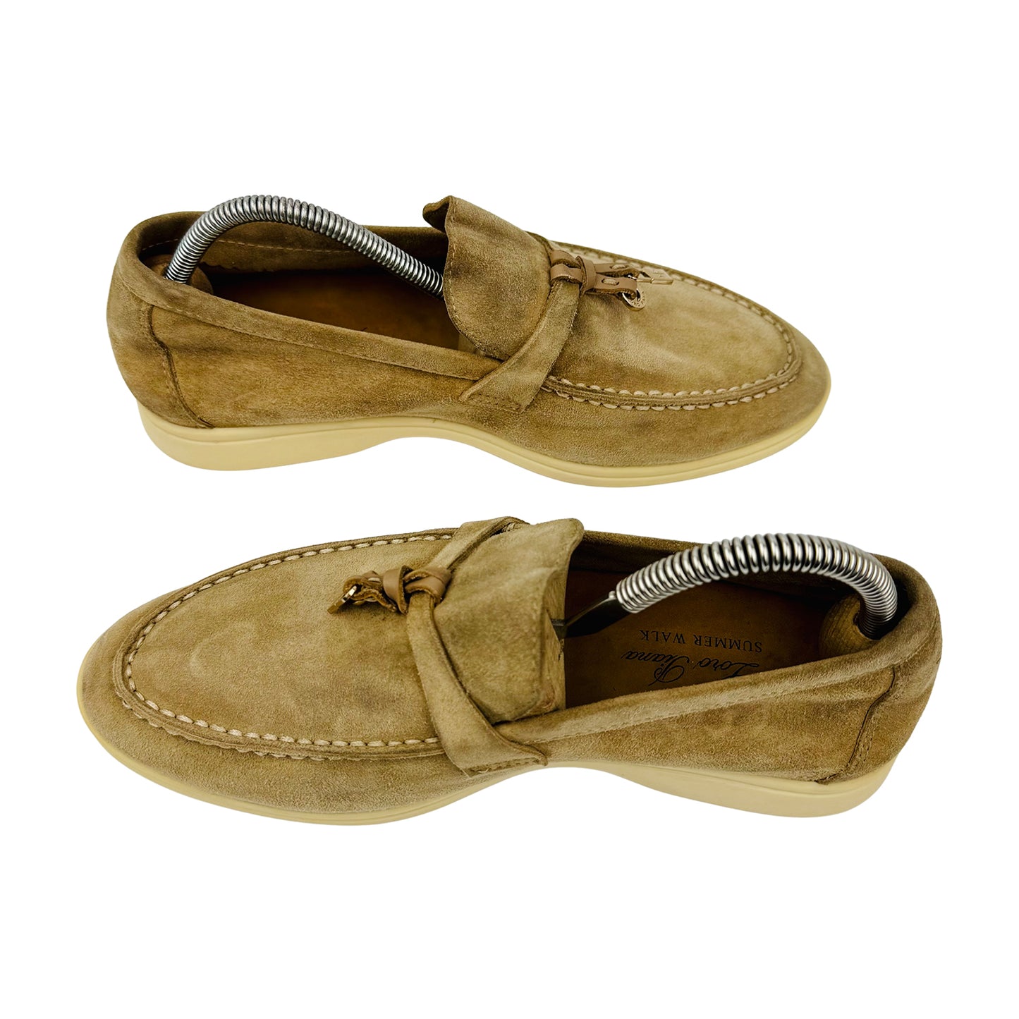 Loro Piana Summer Walk Sand Loafer (Size 37/37.5) - I 43182