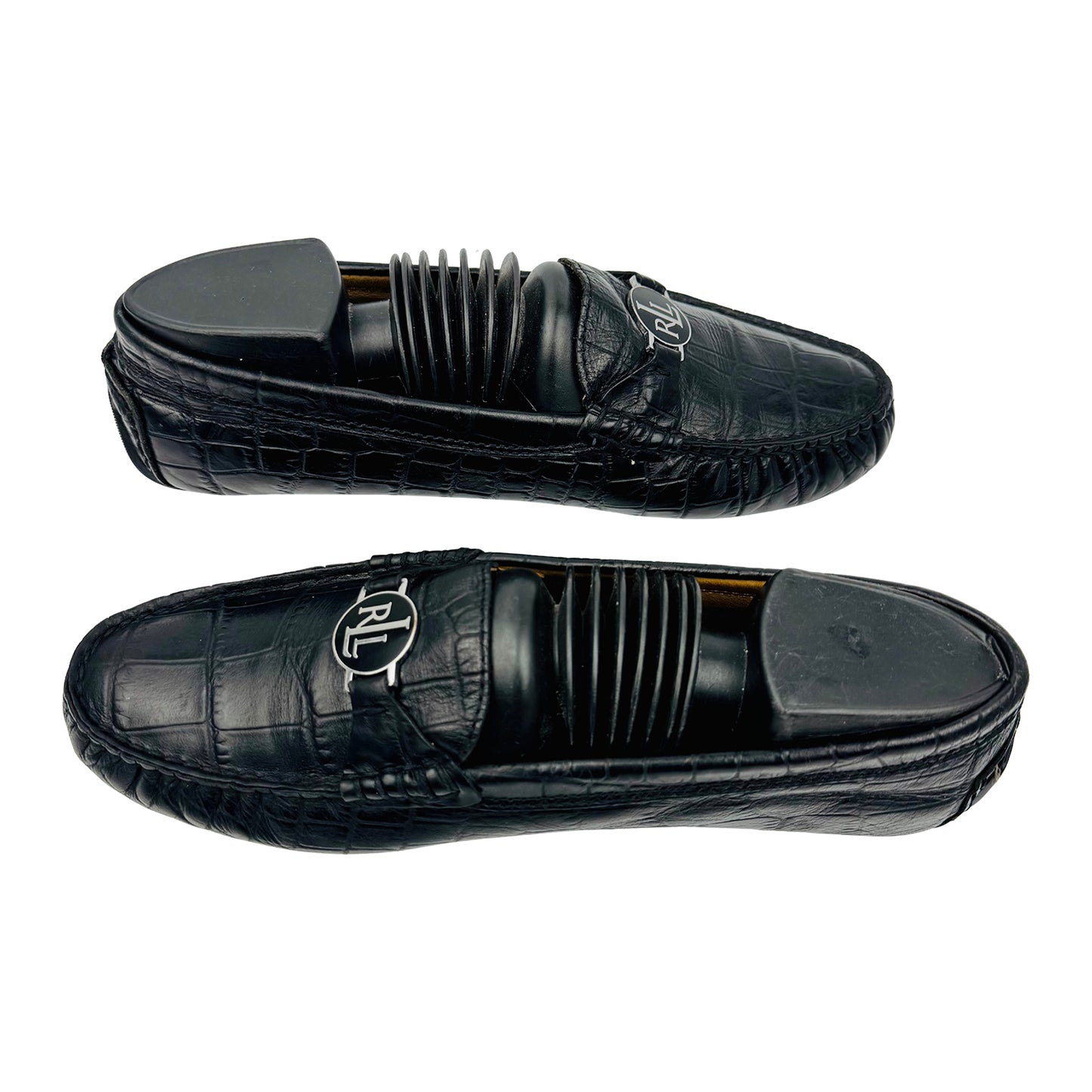 Lauren Ralph Lauren Carley Black Loafer (Size 38.5) - CARLEY-FL-CSL