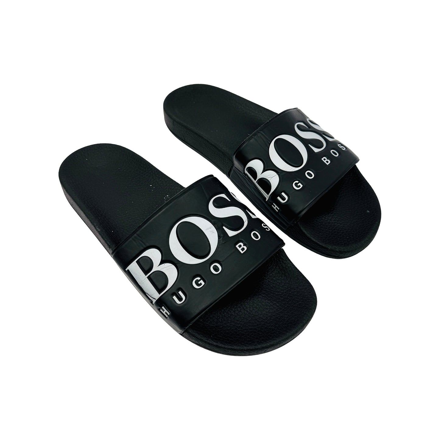 Hugo Boss Men's Black Casual Slides (Size 42/42.5)