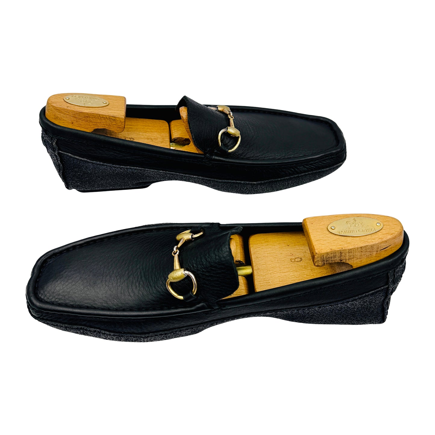 Gucci Men's Horsebit 1953 Black Leather Loafers (Size 41.5/42)