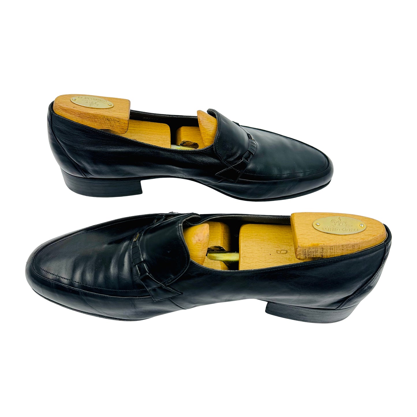 Bally Lawrence Black Calfskin Leather Loafer (Size 43/43.5)