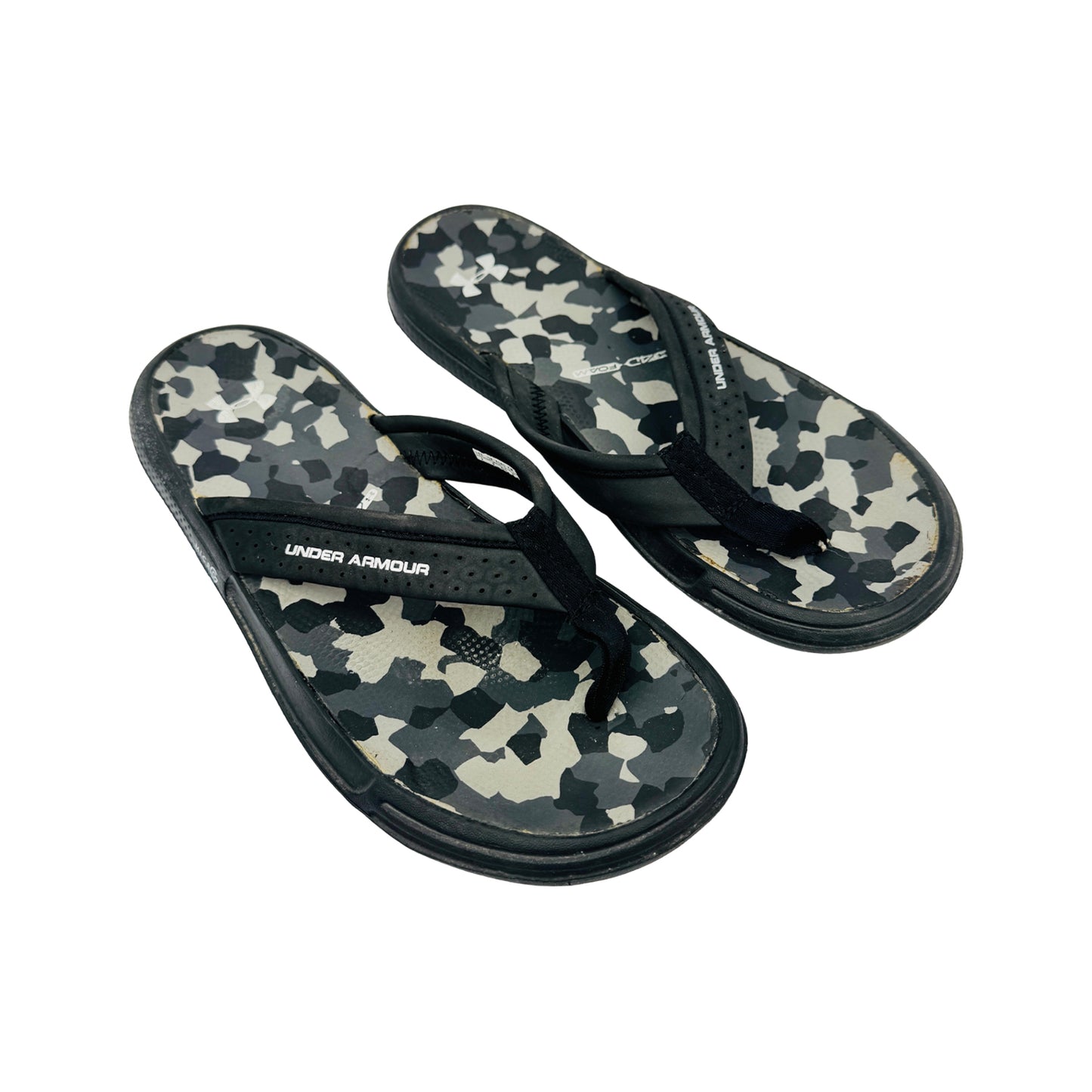 Right Side image of Under Armour Micro GM Flip Flops (Size 42/42.5) - 1243664-001