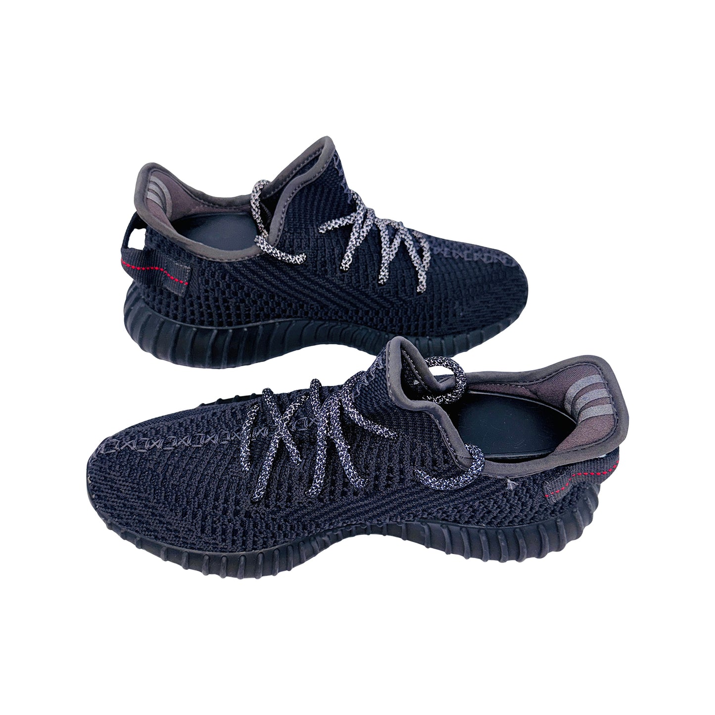 Adidas Yeezy Boost 350 V2 Black Sneakers (Size 40/40.5) - FU9006