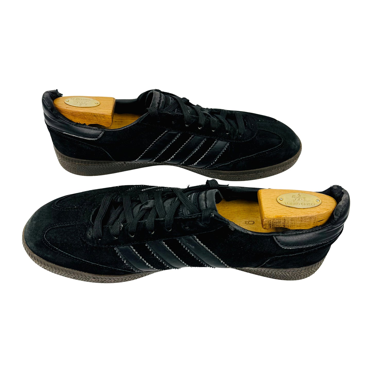 Adidas Spezial Black Suede Sneakers (Size 44)