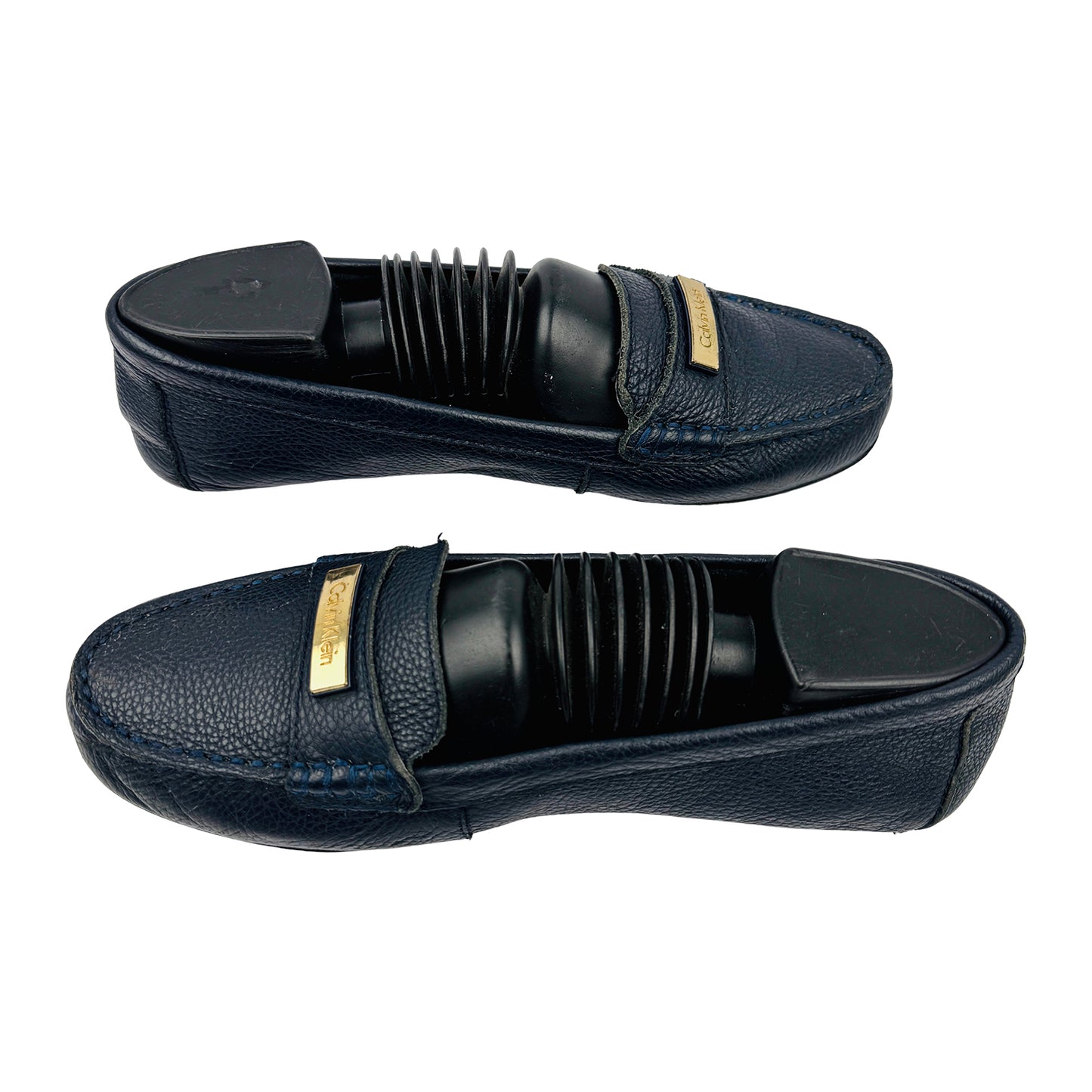 Calvin Klein Leta Navy Loafers (Size 38.5) - 34E9679