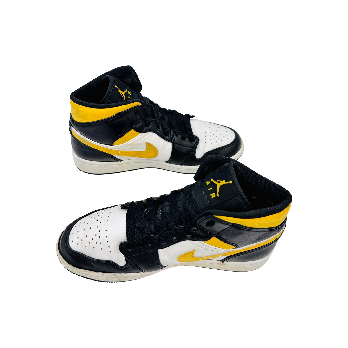 Nike Air Jordan 1 Mid 'Pollen' Sneakers (Size 41) - 554724-177