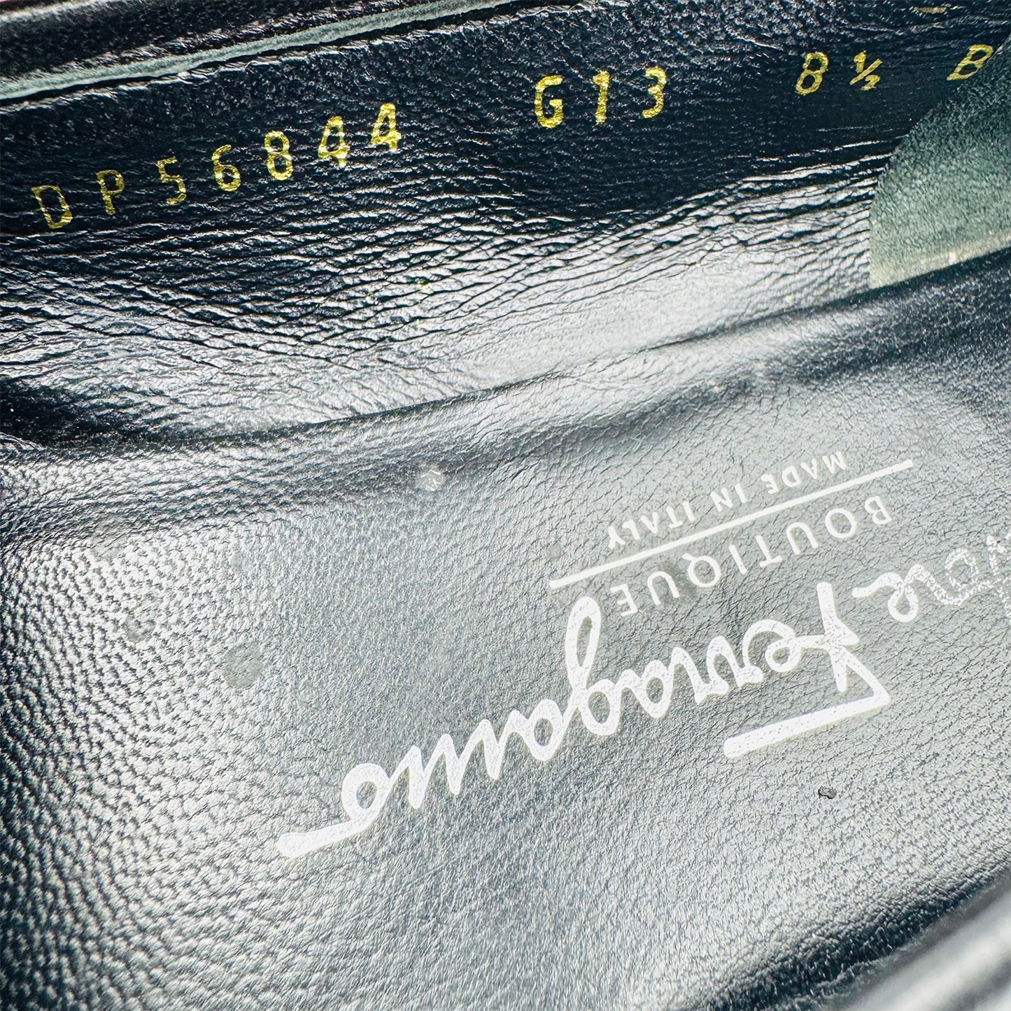 Salvatore Ferragamo Women's Black Italian Loafer (Size 39/39.5)