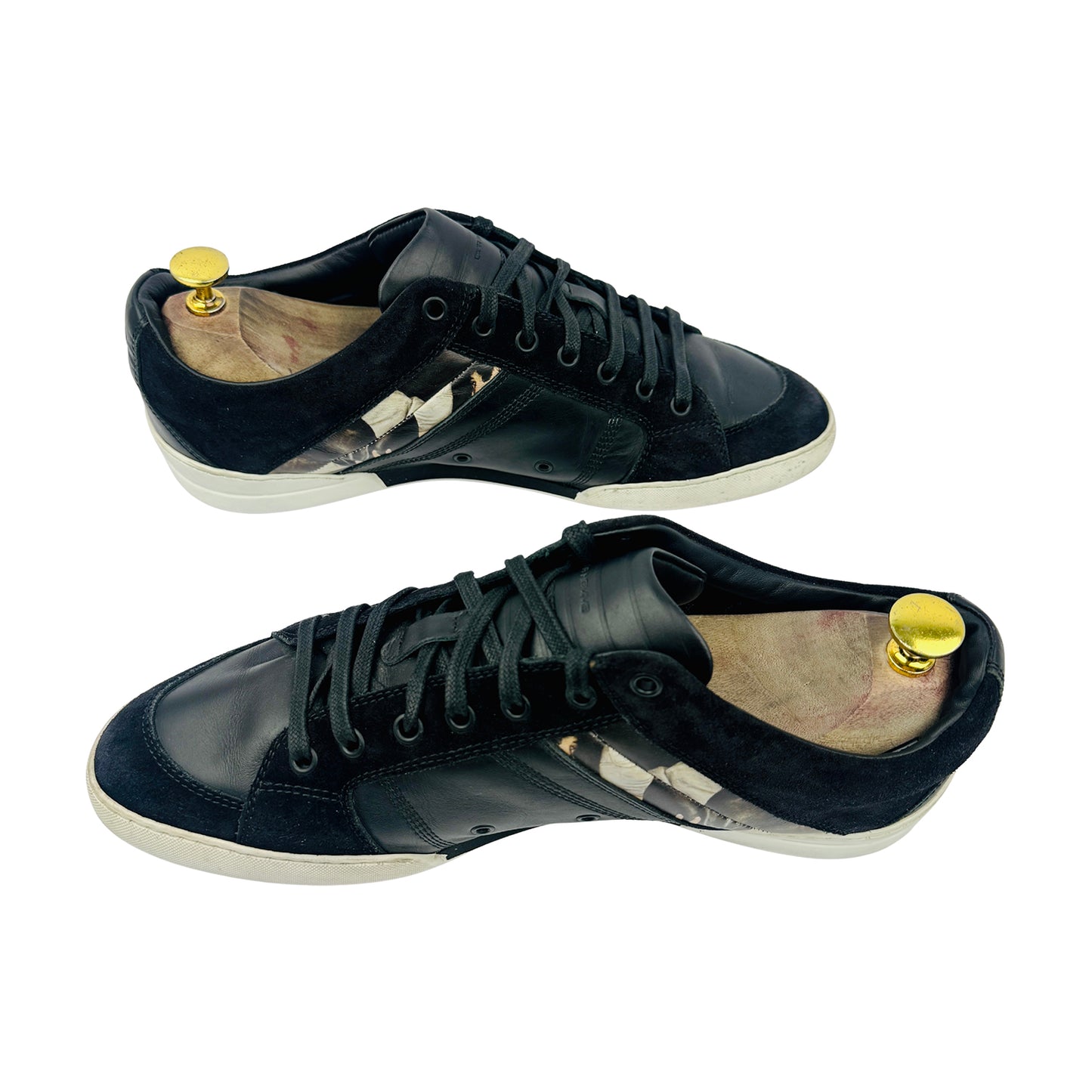 Dior Homme B18 Low Top Black Leather Sneakers (Size 42/42.5)