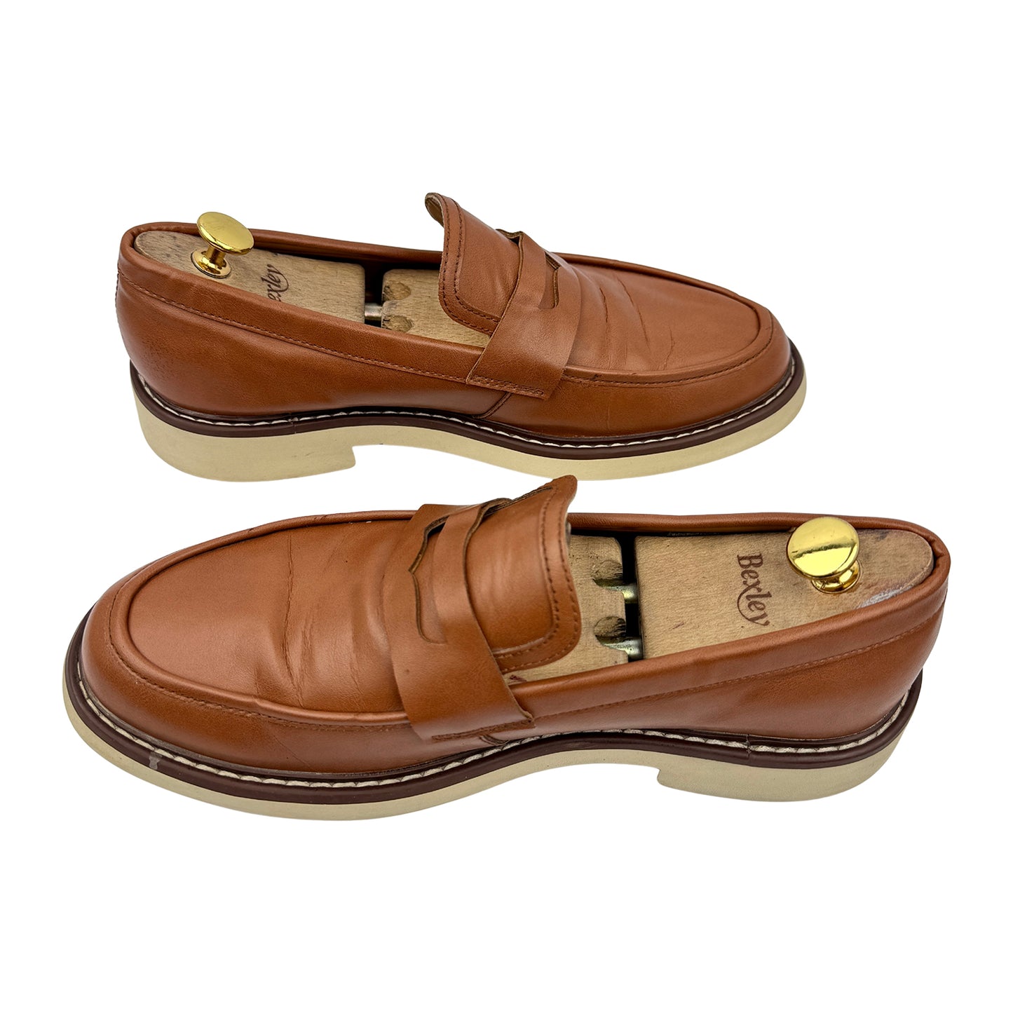 Zara Men's Leather Penny Loafers (Size 43) - 2620/120/709