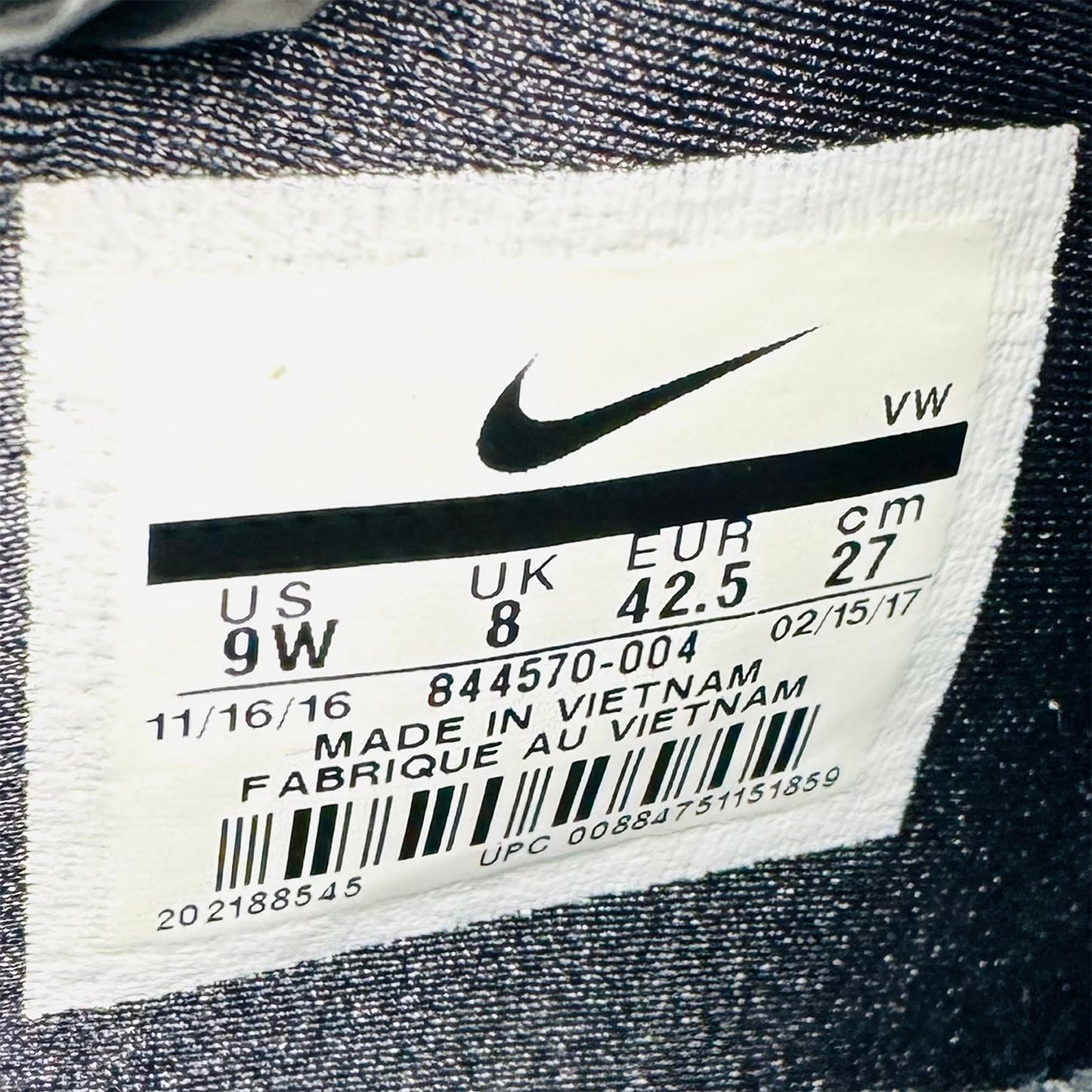 Nike Air Max 90 'White Grey' Shoes (Size 42.5)