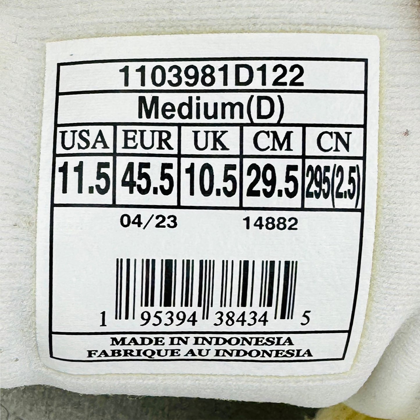 Brooks Men's Revel 6 Shoes (Size 45.5) - 110398 1D 122