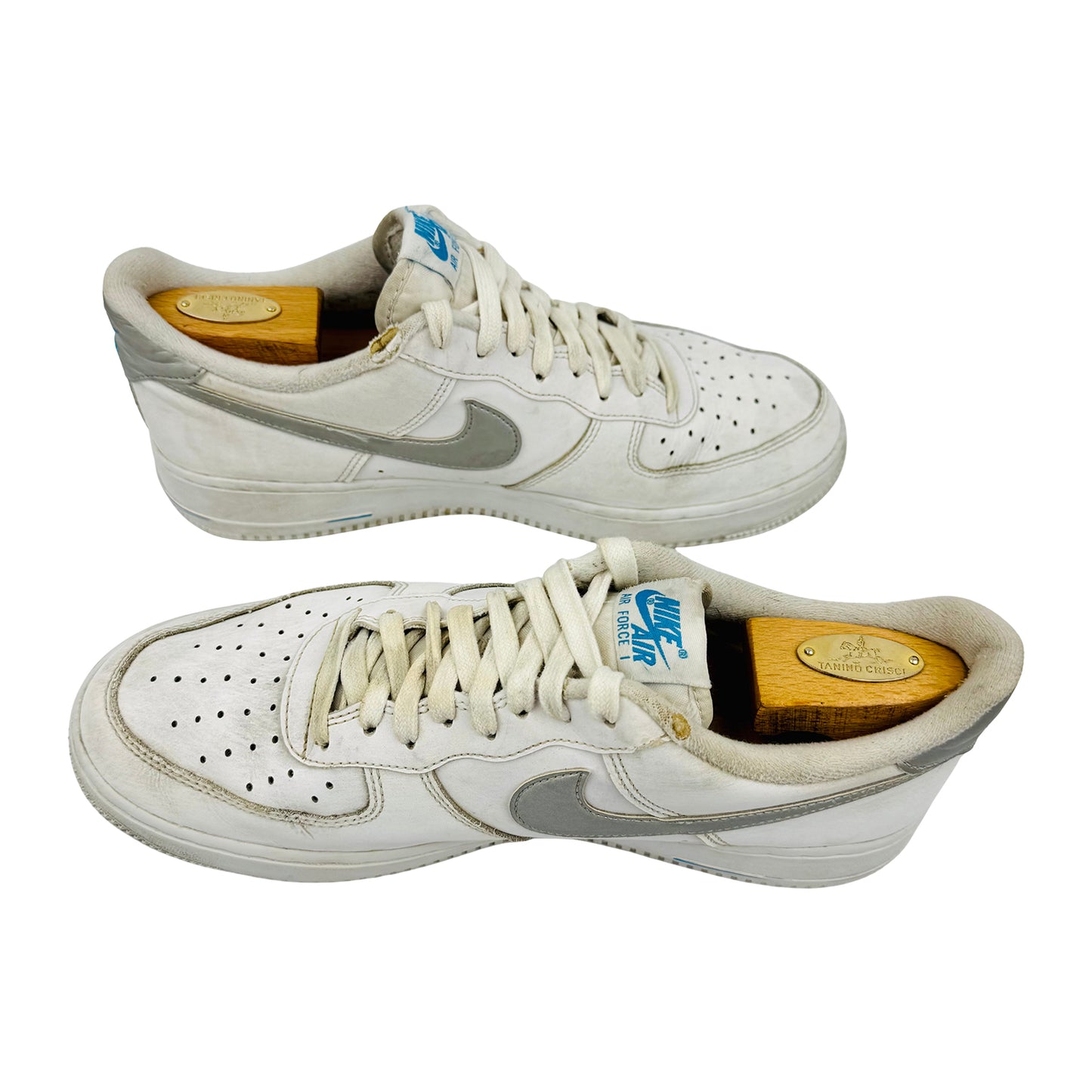 Nike Air Force 1 ’07 'White Laser Blue' Sneakers (Size 44) - DR0142-100