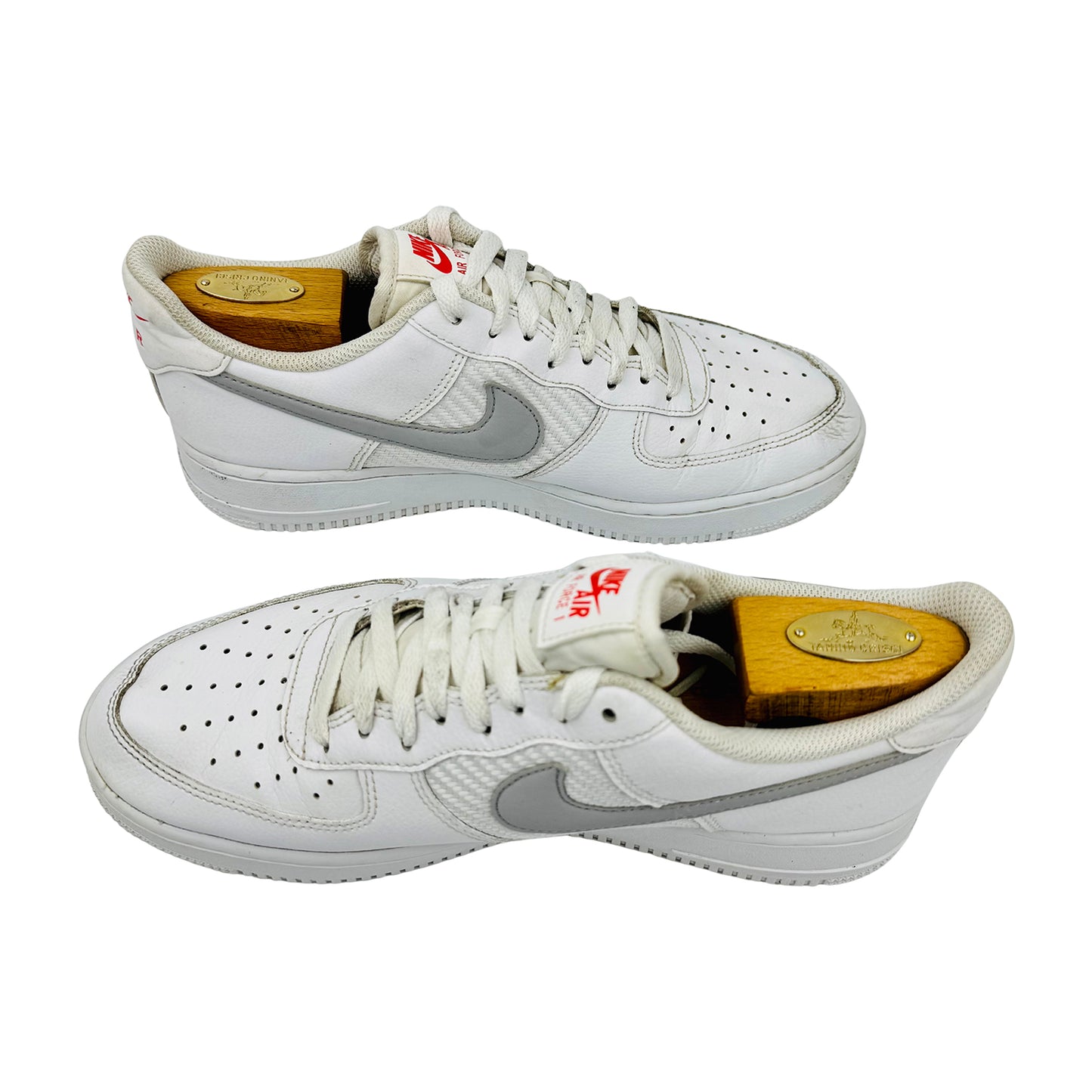 Nike Air Force 1 '07 White Sneakers (Size 41/41.5) - FD0666-100