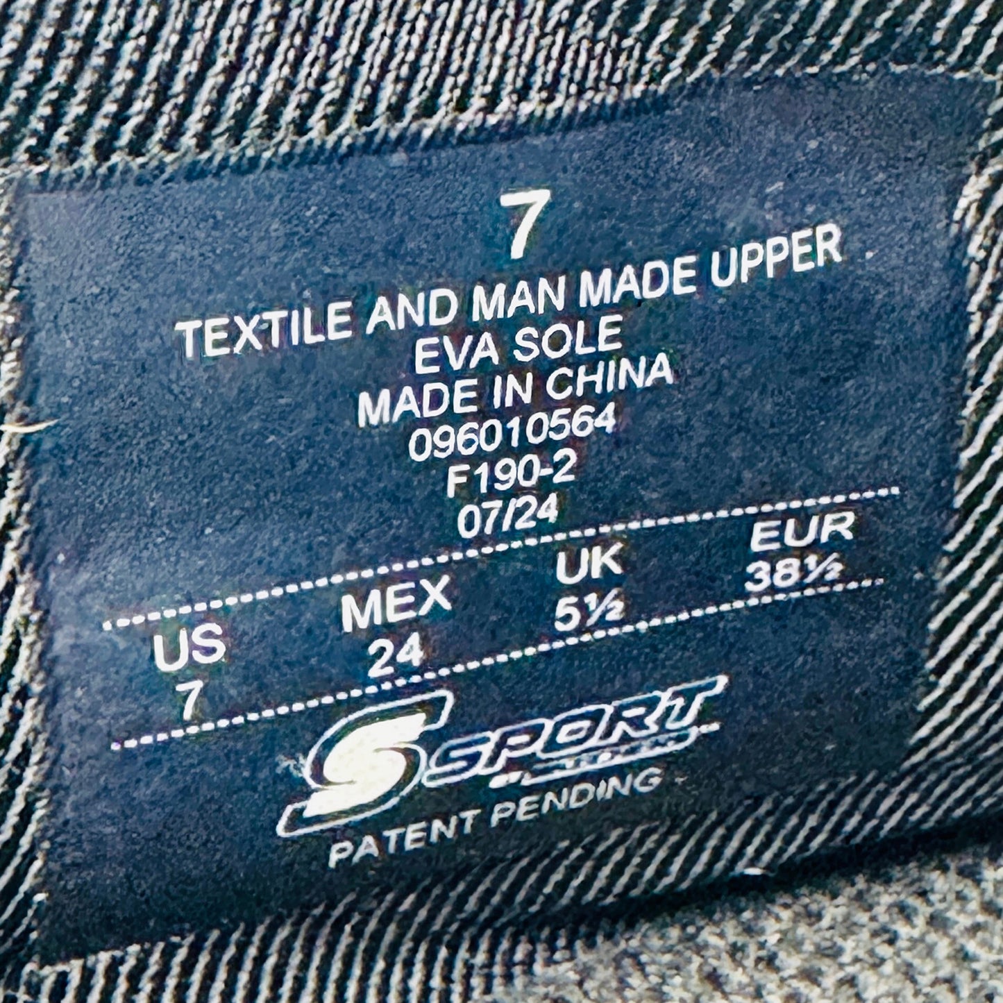 Skechers S Sport Step-Ins Black Shoes (Size 38.5) - F190-2