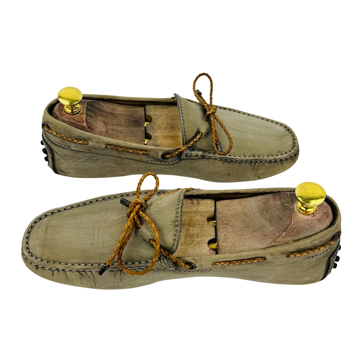 Tod's Gommino Driving Light Beige Loafer (Size 42)