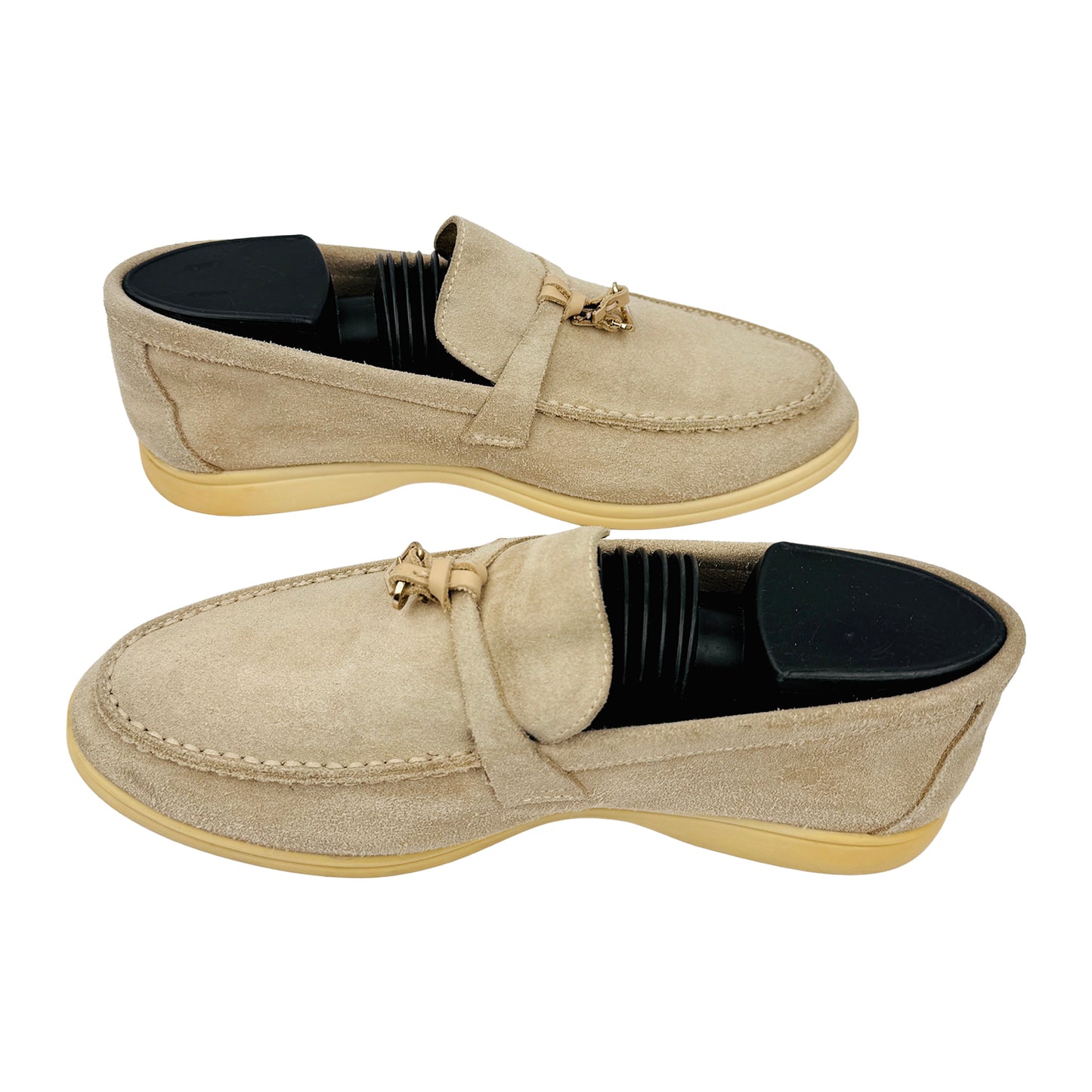 Loro Piana Summer Walk Beige Loafers (Size 39/39.5) - 43182