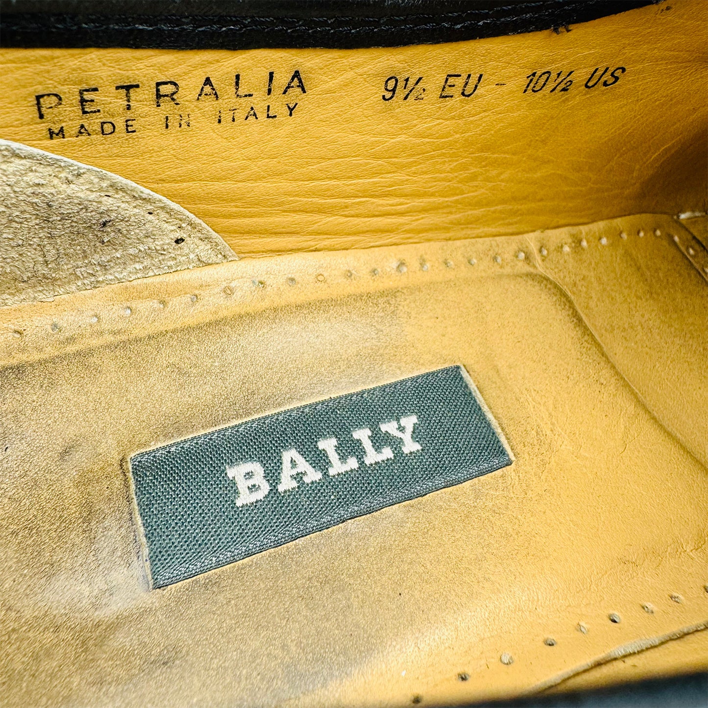 Bally Petralia Black Leather Tassel Loafer (Size 43/43.5)