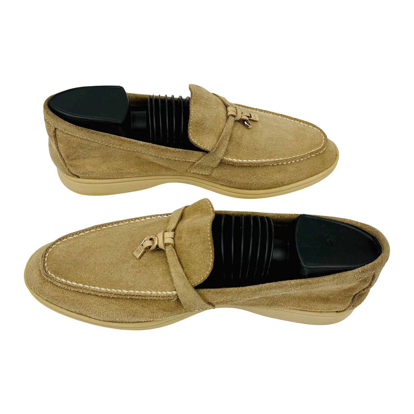 Loro Piana Summer Walk Beige Loafer (Size 40/40.5) - H18068