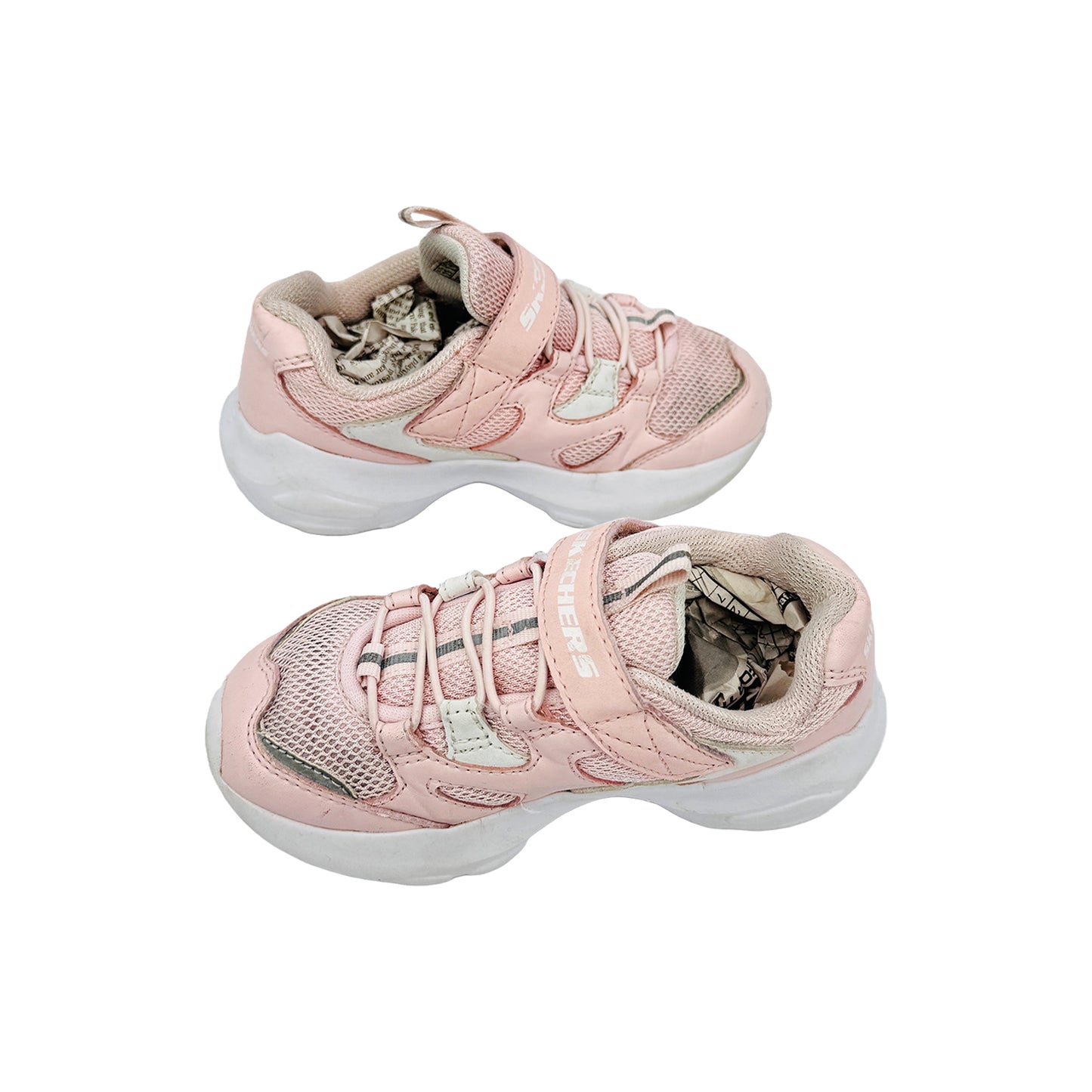 Cross image of Skechers Kid's D'Lites Ultra Shoes (Size 27.5) - 664144L PNK