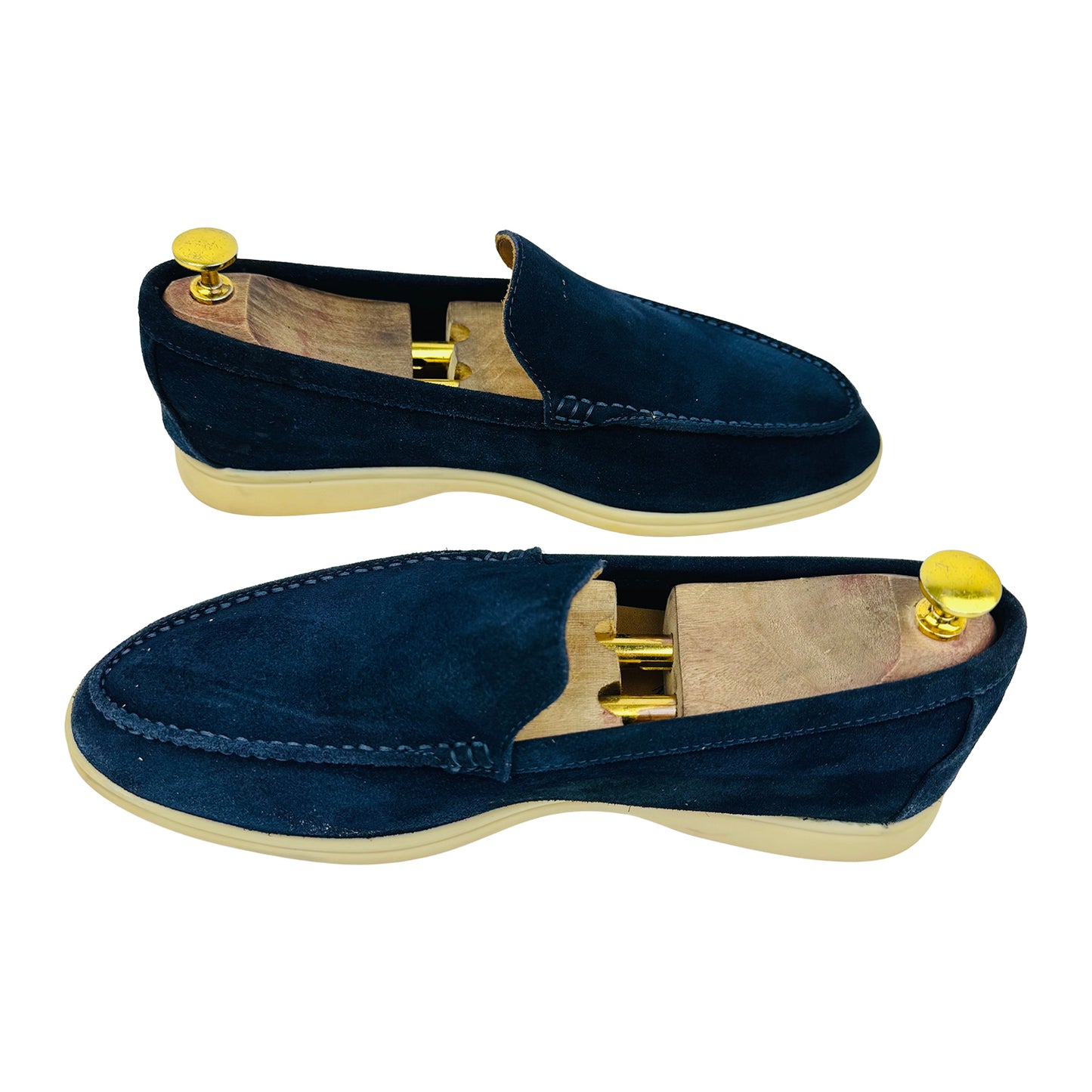 Loro Piana Summer Walk Navy Loafer (Size 43/43.5) - H 18068