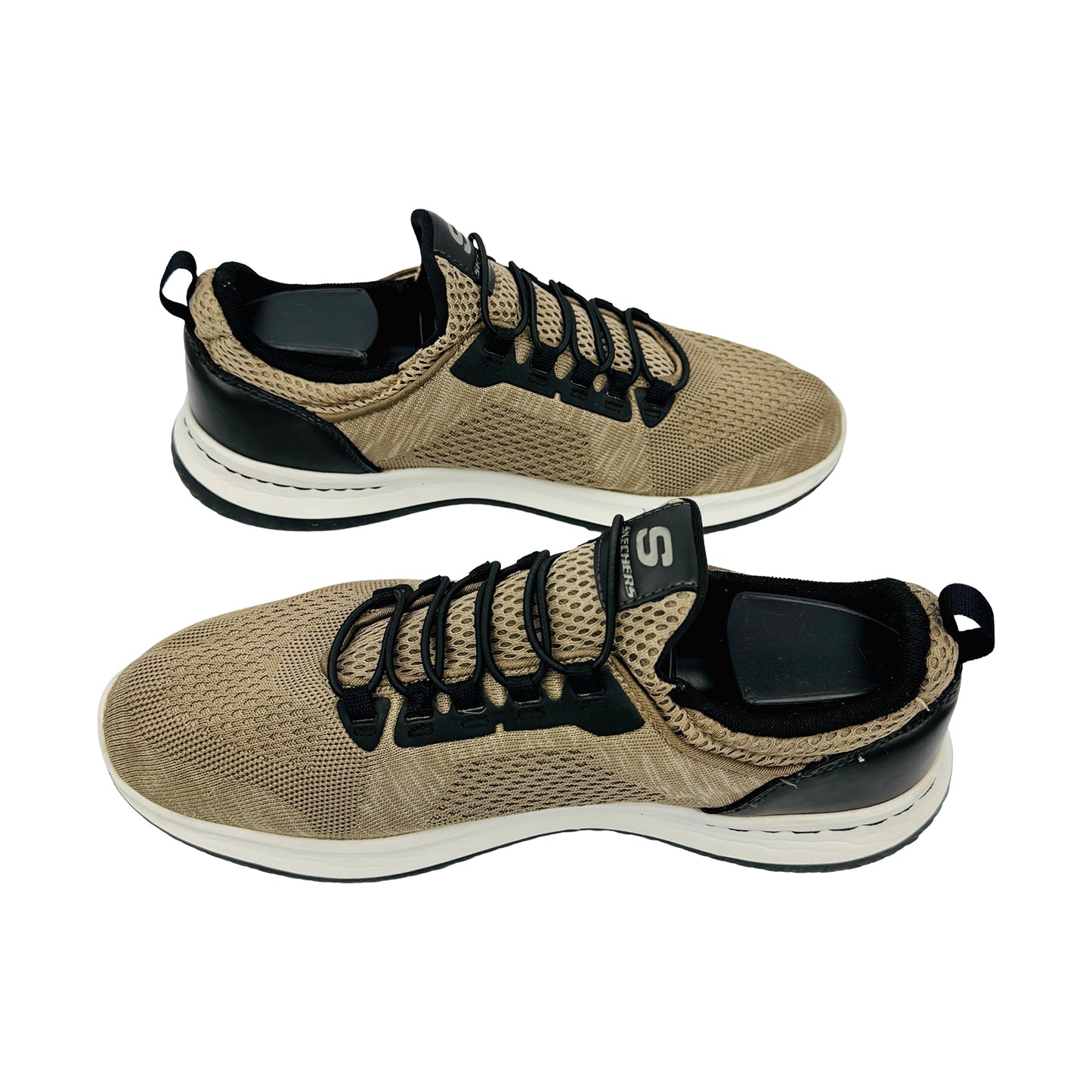 Skechers Delson Brewton Shoes (Size 42.5) - 65509 TAN