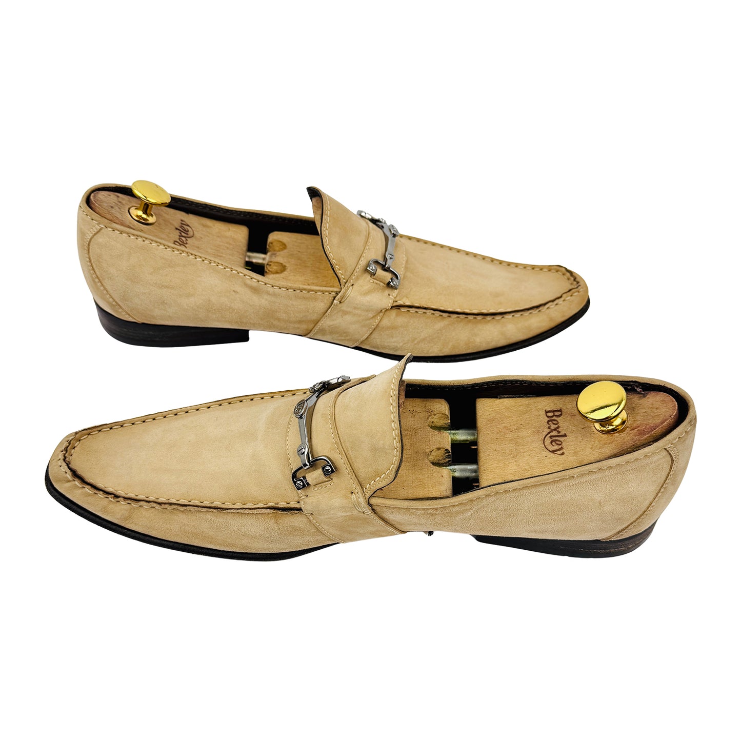 Dolce & Gabbana Men's Calfskin Suede Loafers (Size 44/44.5)