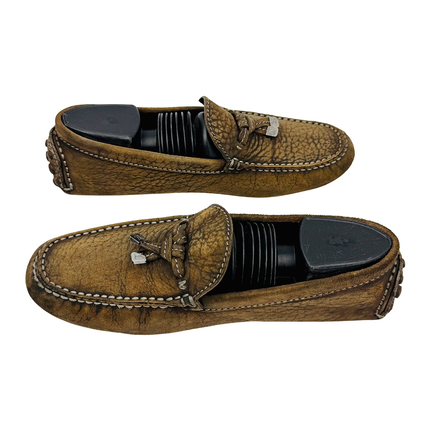 Louis Vuitton Men's Vintage Nubuck Loafers (Size 40/40.5)