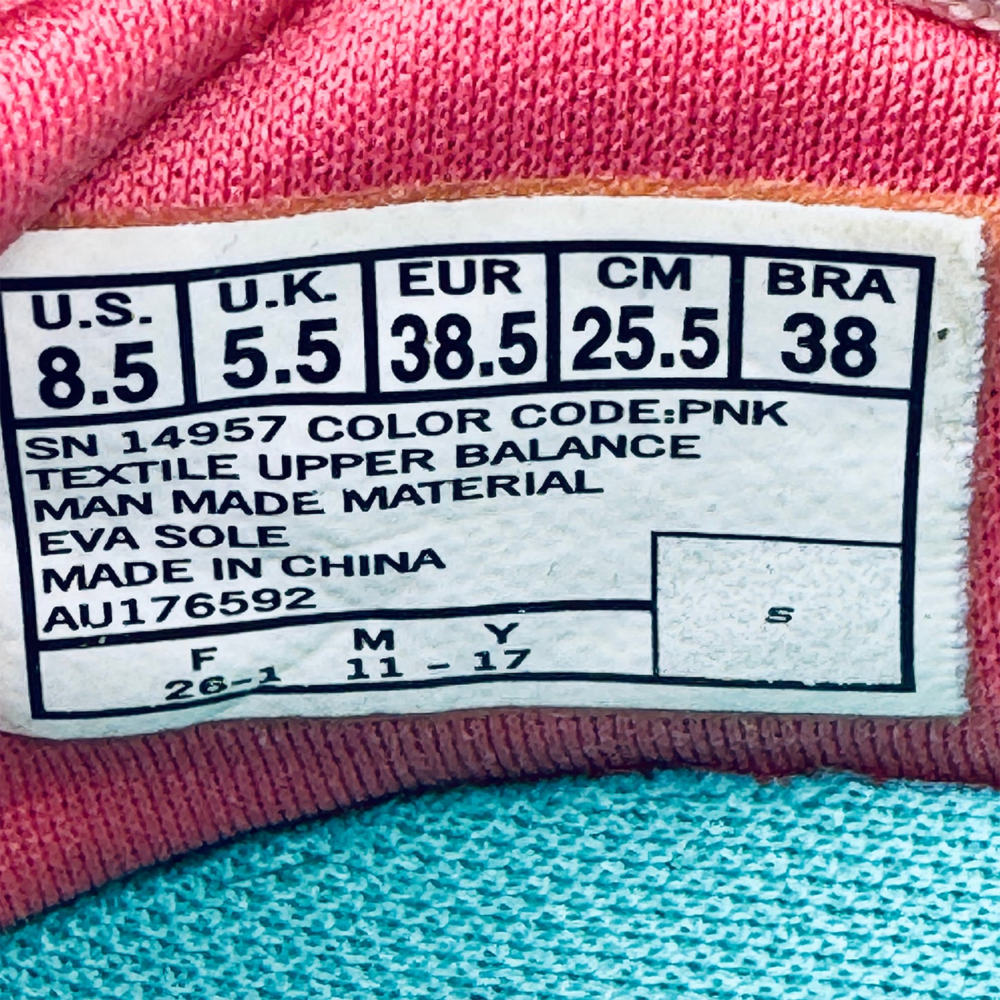 Skechers YOU Pink Sneakers (Size 38.5) - 14957 PNK