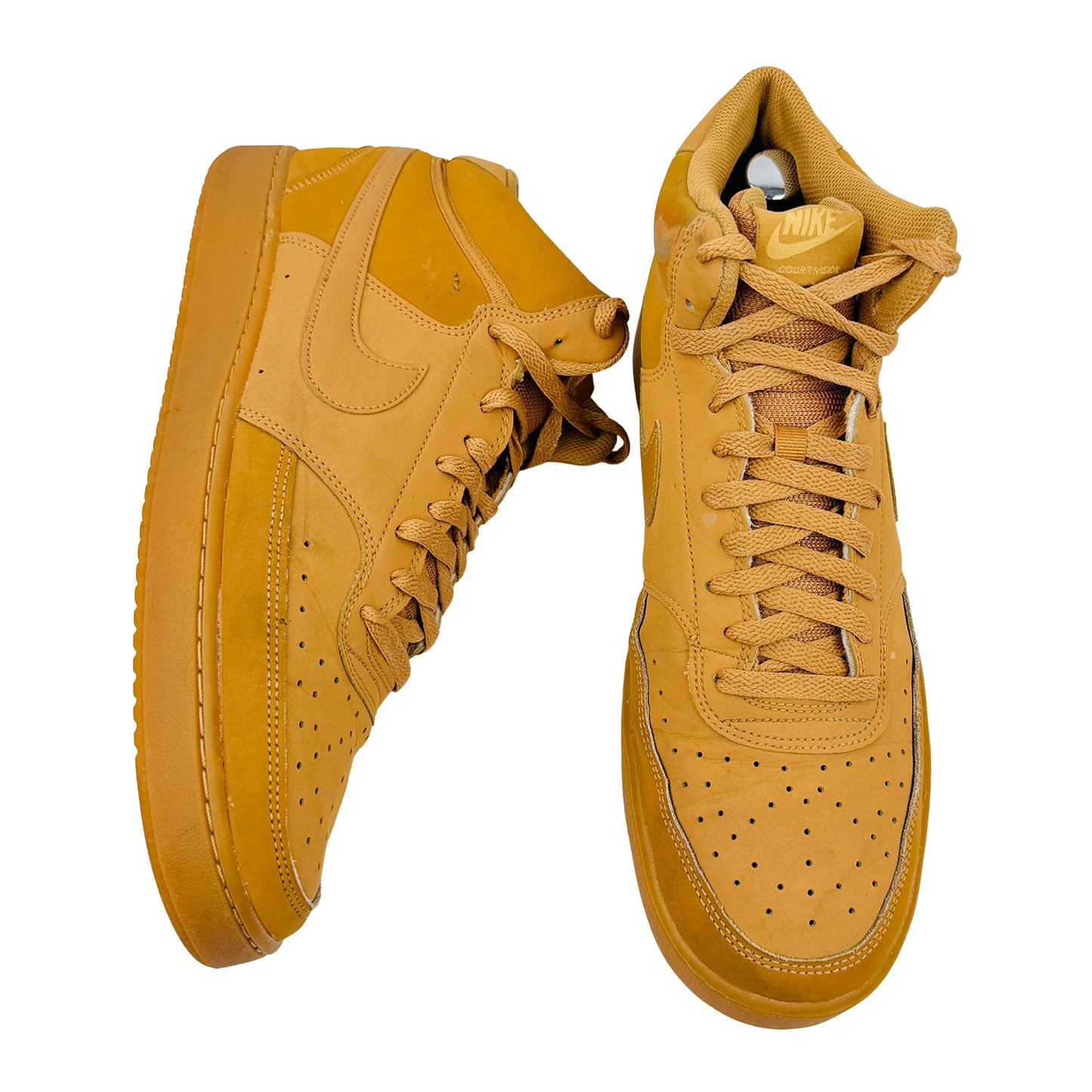 Nike Court Vision Mid 'Light Brown' Sneakers (Size 46) - CD5466-200