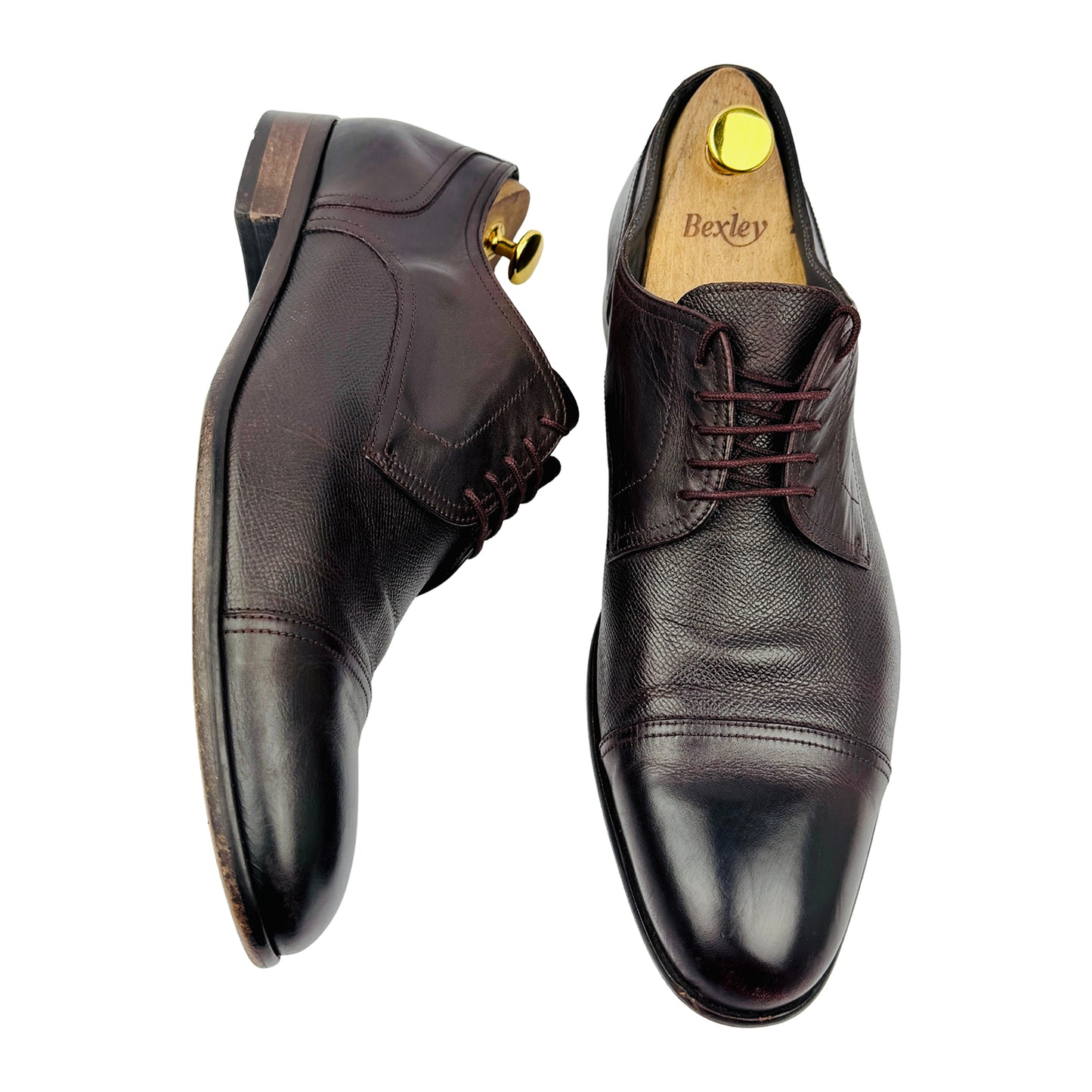 Hugo Boss Men's Cap-Toe Derby Shoes (Size 43.5/44)