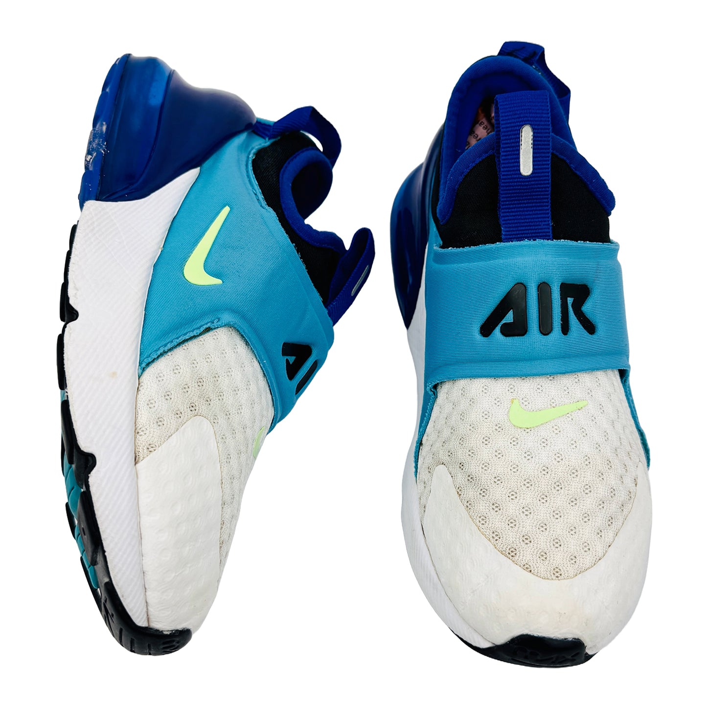 One Front One Cross image of Nike Kid's Air Max 270 Extreme Shoes (Size 31) - CI1107-101