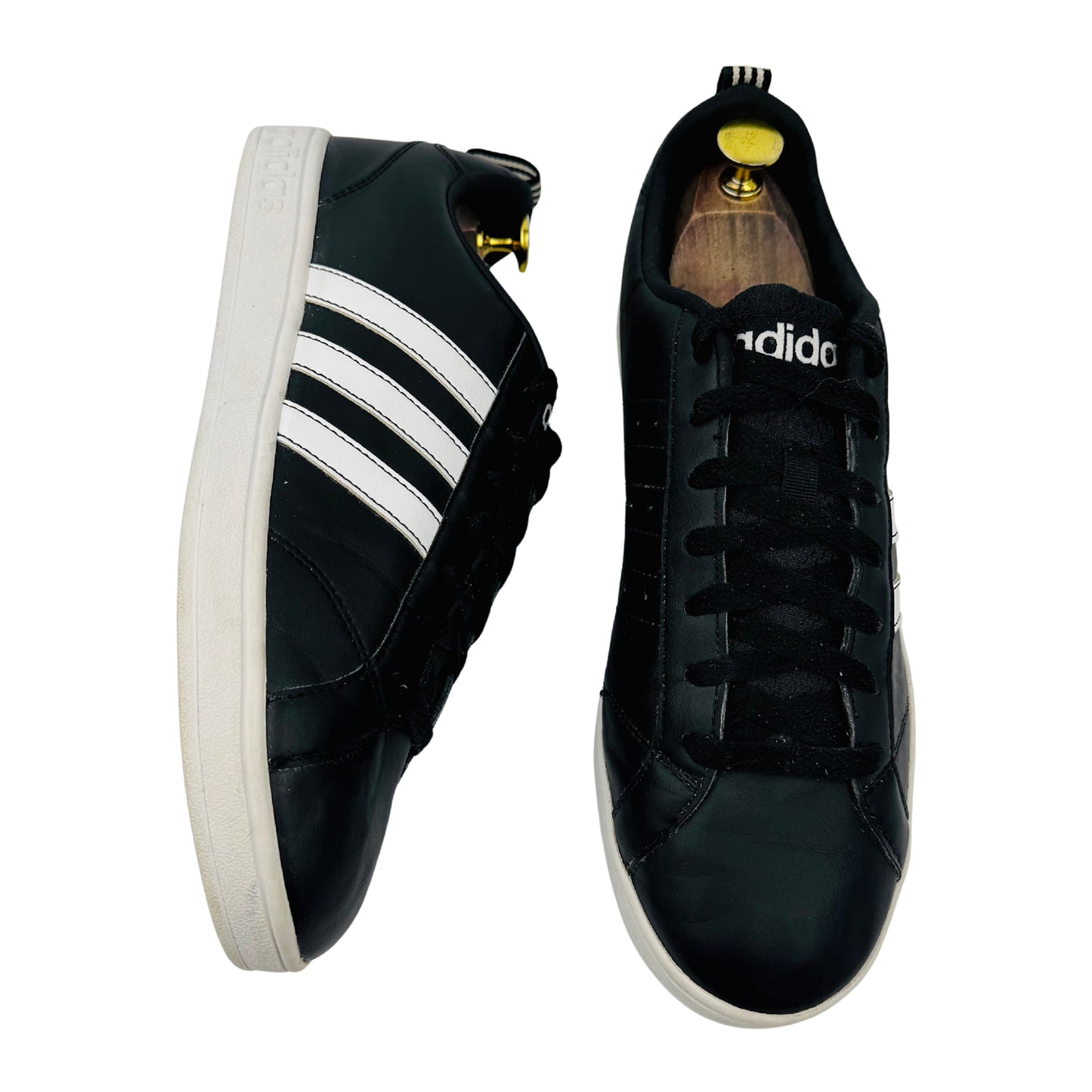 Adidas NEO SE Daily Vulc Black Sneakers (Size 43.5) - F76595